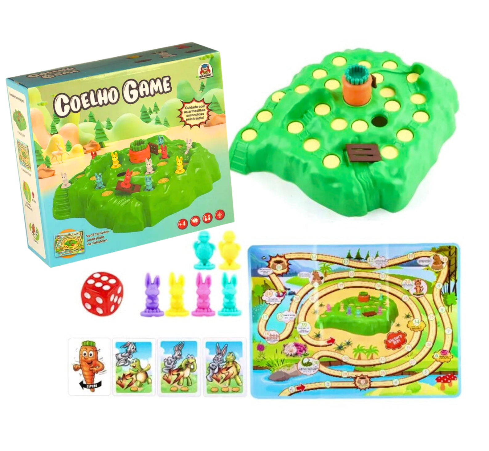 Jogo de Armadilha Dino Game – Braskit – Maior Loja de Brinquedos da Região