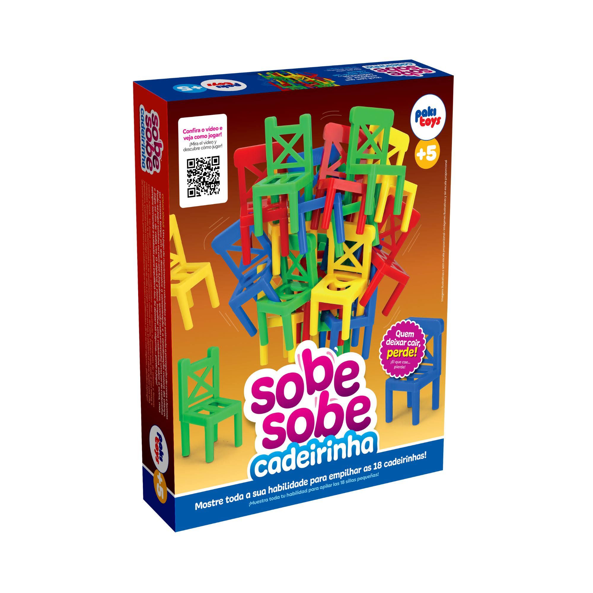 Jogo Sobe Sobe Cadeirinha - Pakitoys | Alternativa Brinquedos ...