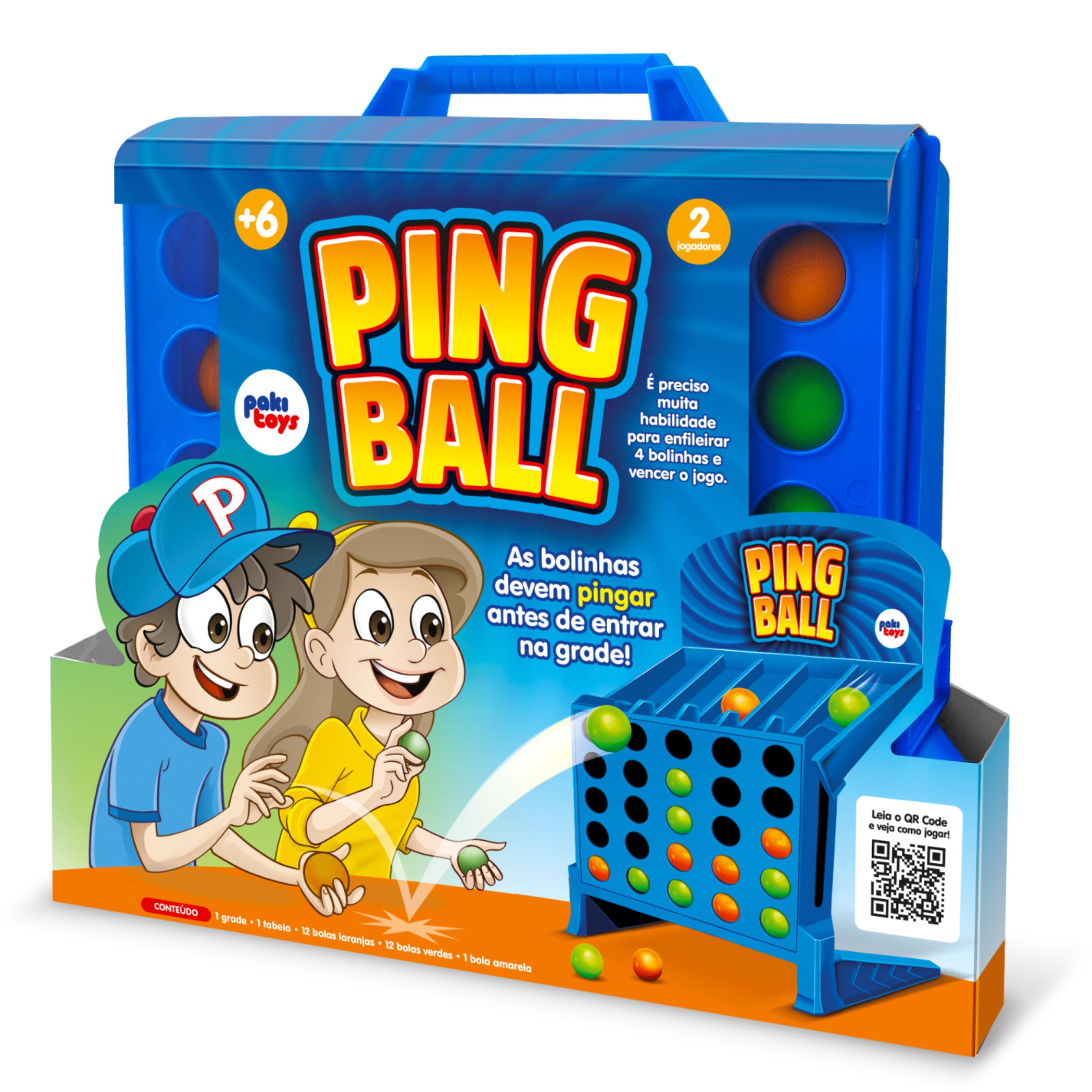 Jogo Ping Ball - Pakitoys | Alternativa Brinquedos - Alternativa ...