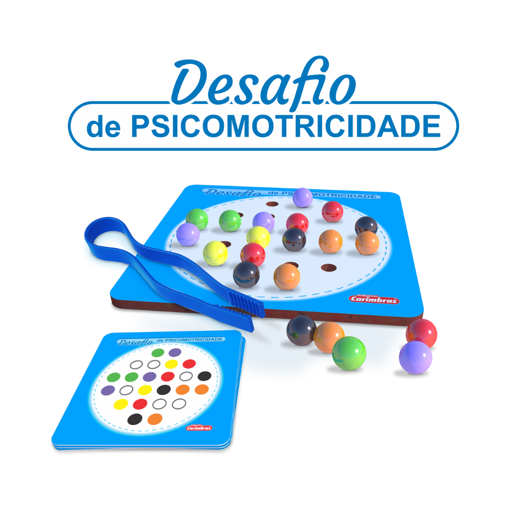 Desafio de Psicomotricidade - Carimbras | Alternativa Brinquedos ...