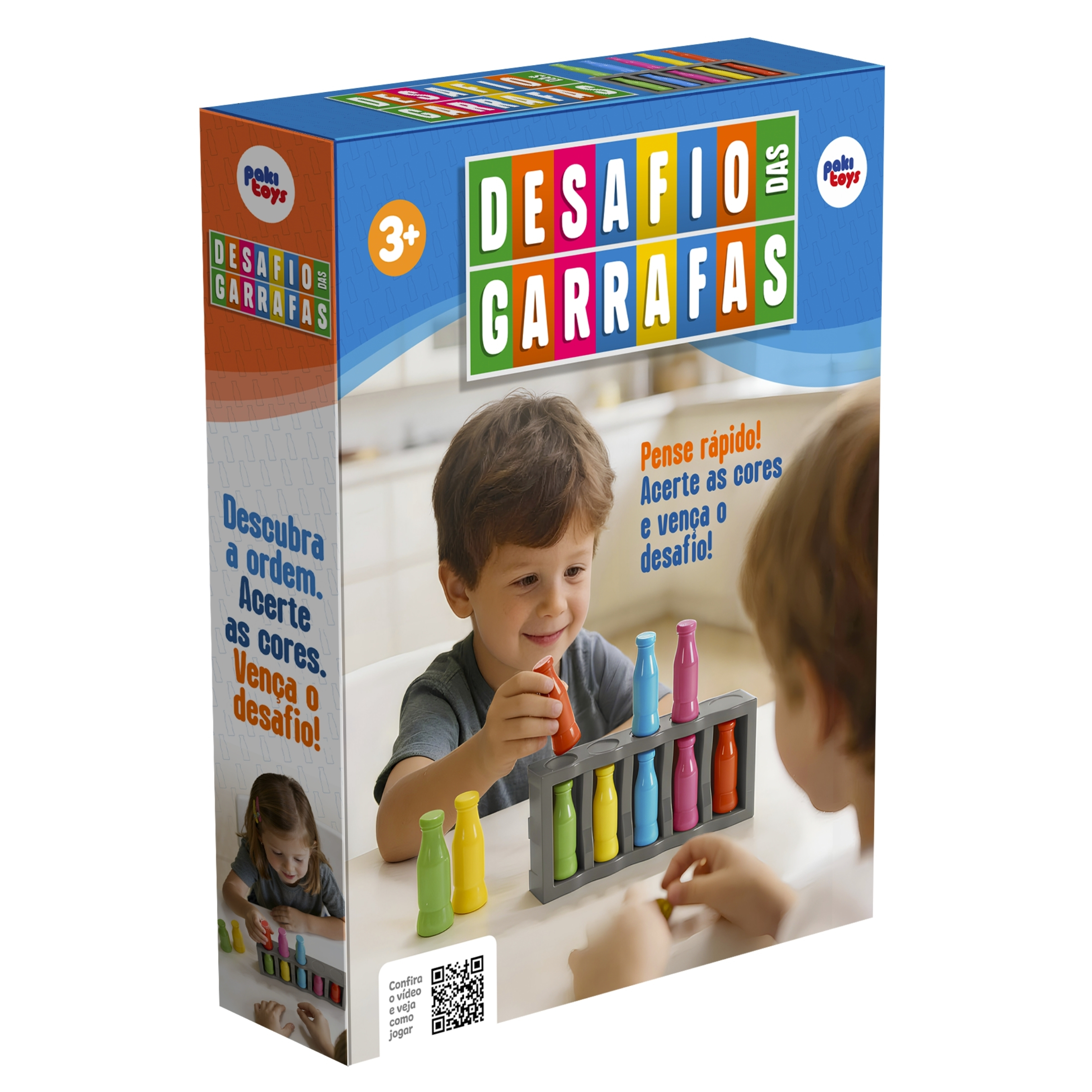 Desafio das Garrafas - Pakitoys | Alternativa Brinquedos