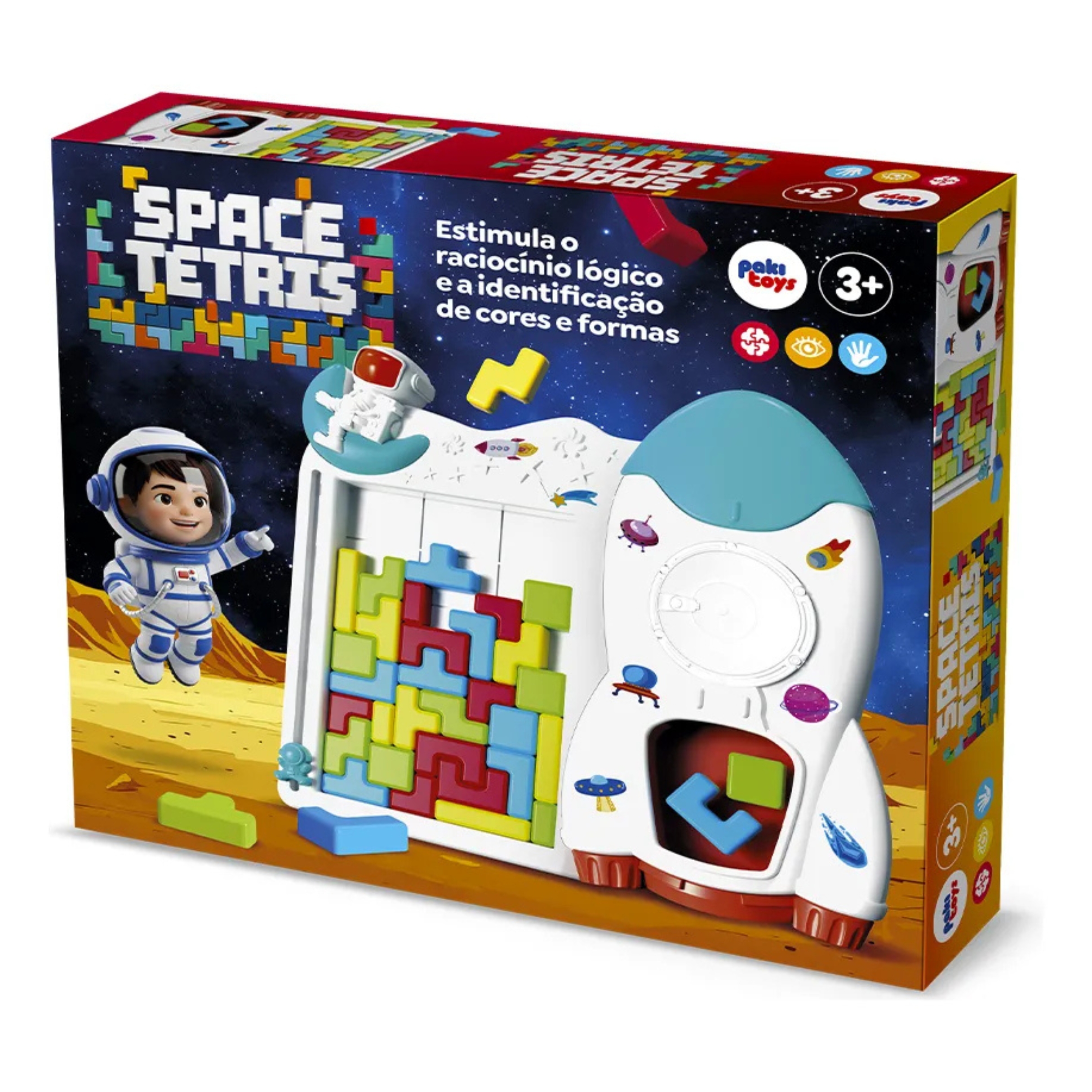 Jogo Space Tetris - Pakitoys | Alternativa Brinquedos