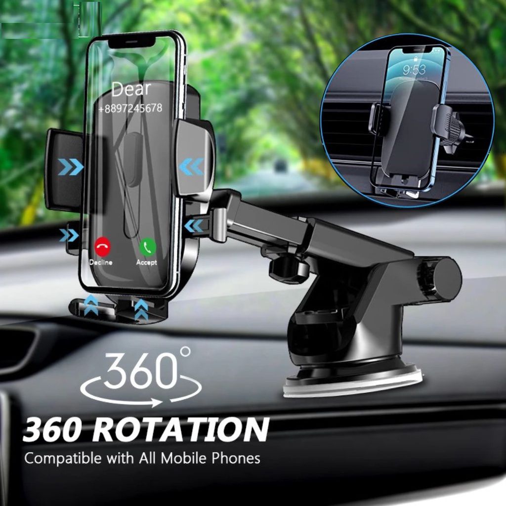 Suporte Celular Carro Automotivo Gps Painel 360 Universal