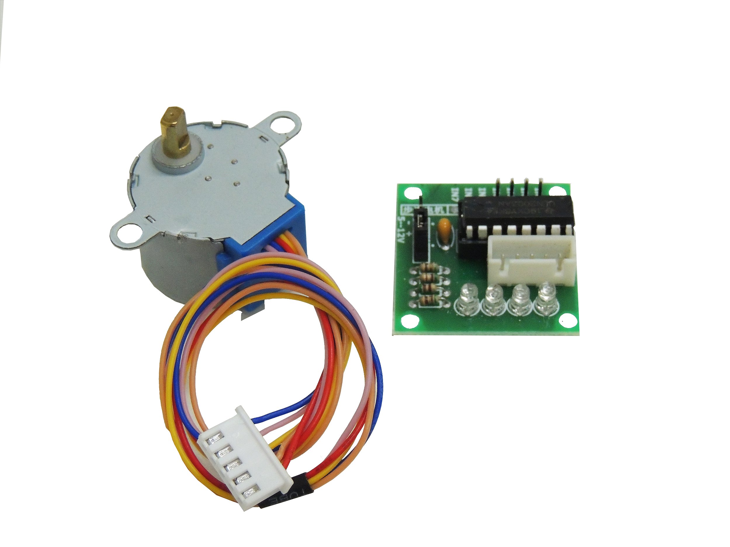emaked 3箱 Motor De Passo 28BYJ-48 5V com Drive Uln2003 - BR ELETRÔNICA