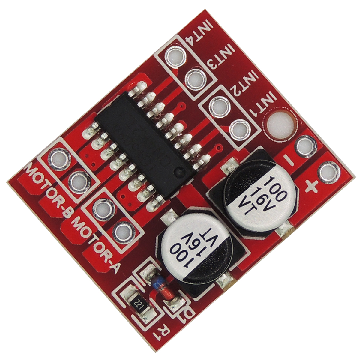 Mini Driver Motor Ponte H L298N MX1508 - BR ELETRÔNICA