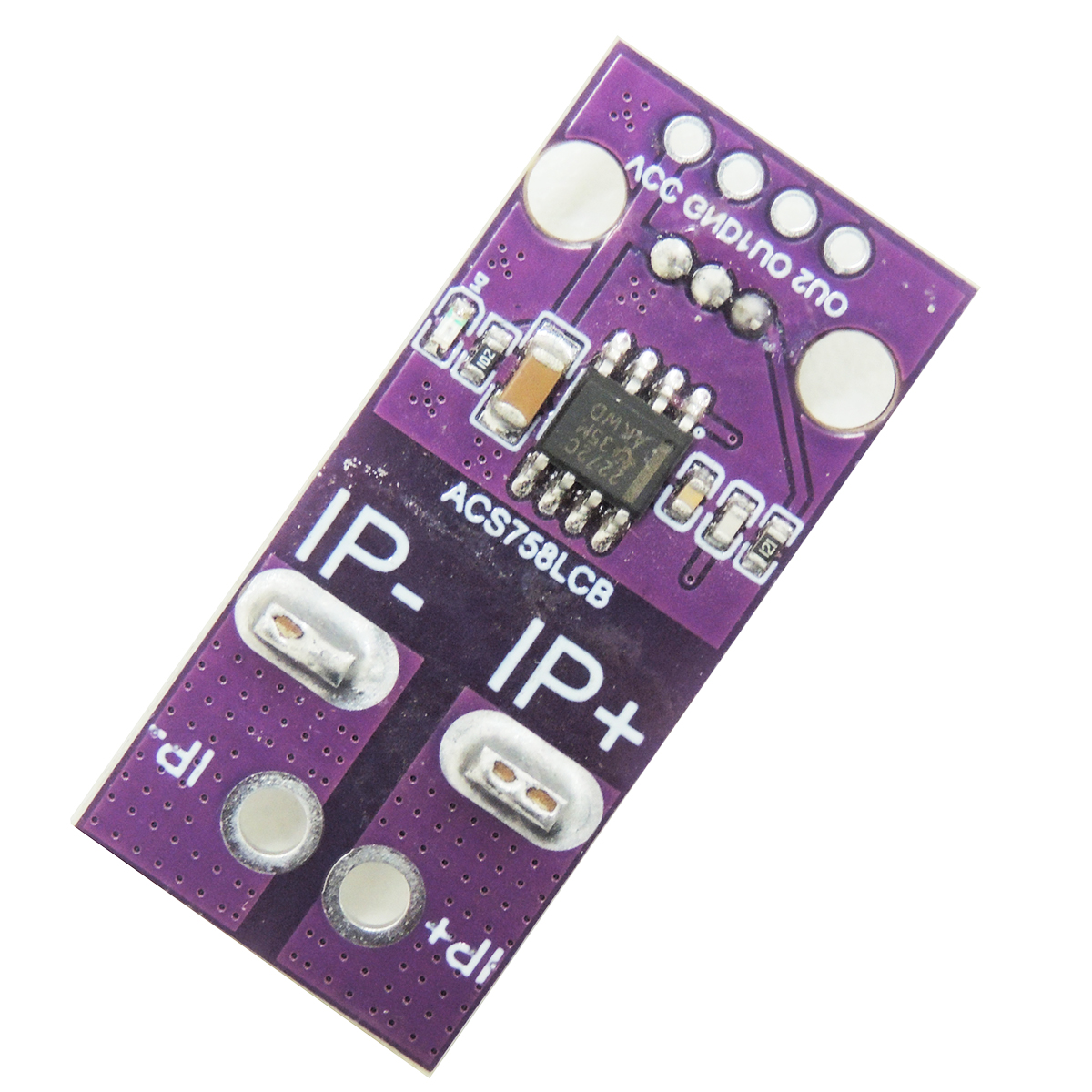 Sensor de Corrente ACS758 50A - Efeito Hall - BR ELETRÔNICA