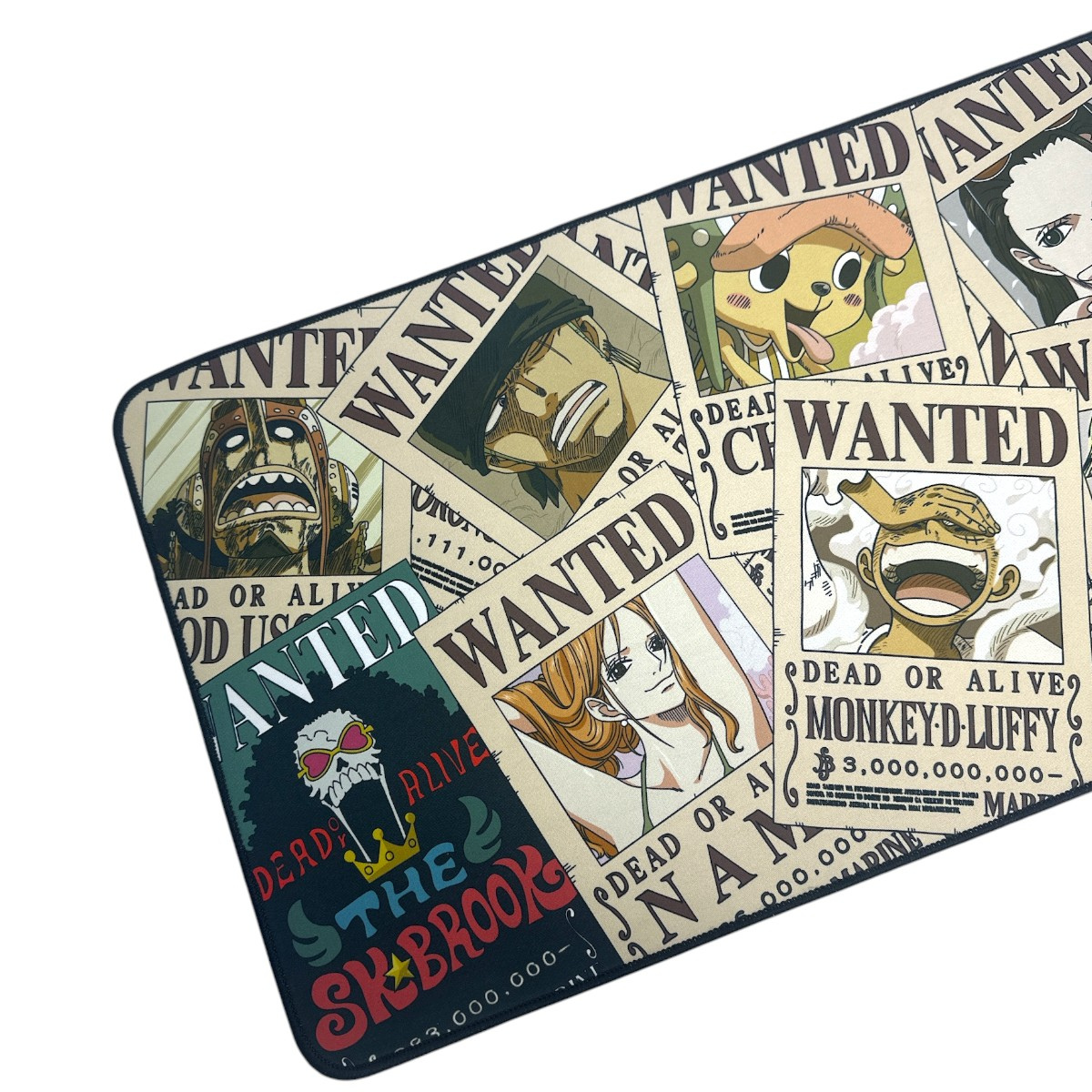 MOUSE PAD GAMER GP60 EXTRA GRANDE ONE PIECE WANTED MINISO - Miniso