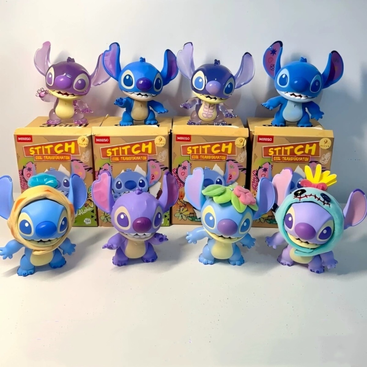 Blind Box Caixa Surpresa Stitch Disney Coleção Miniso - Miniso Shop