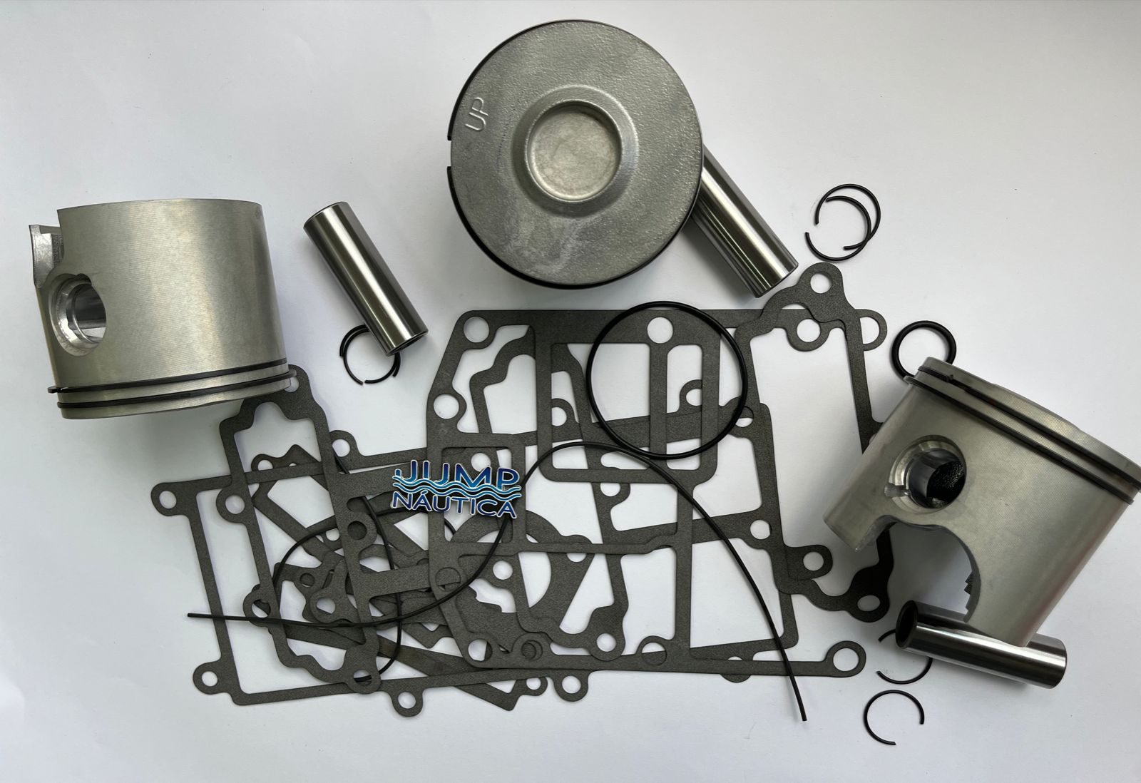 thumbnail image 2 of Wiseco 3199PS Piston Kit STD – NIB Mercury Optimax 75-90-115-125 DFI 1.5L, OEM 879858T08 2 of 4