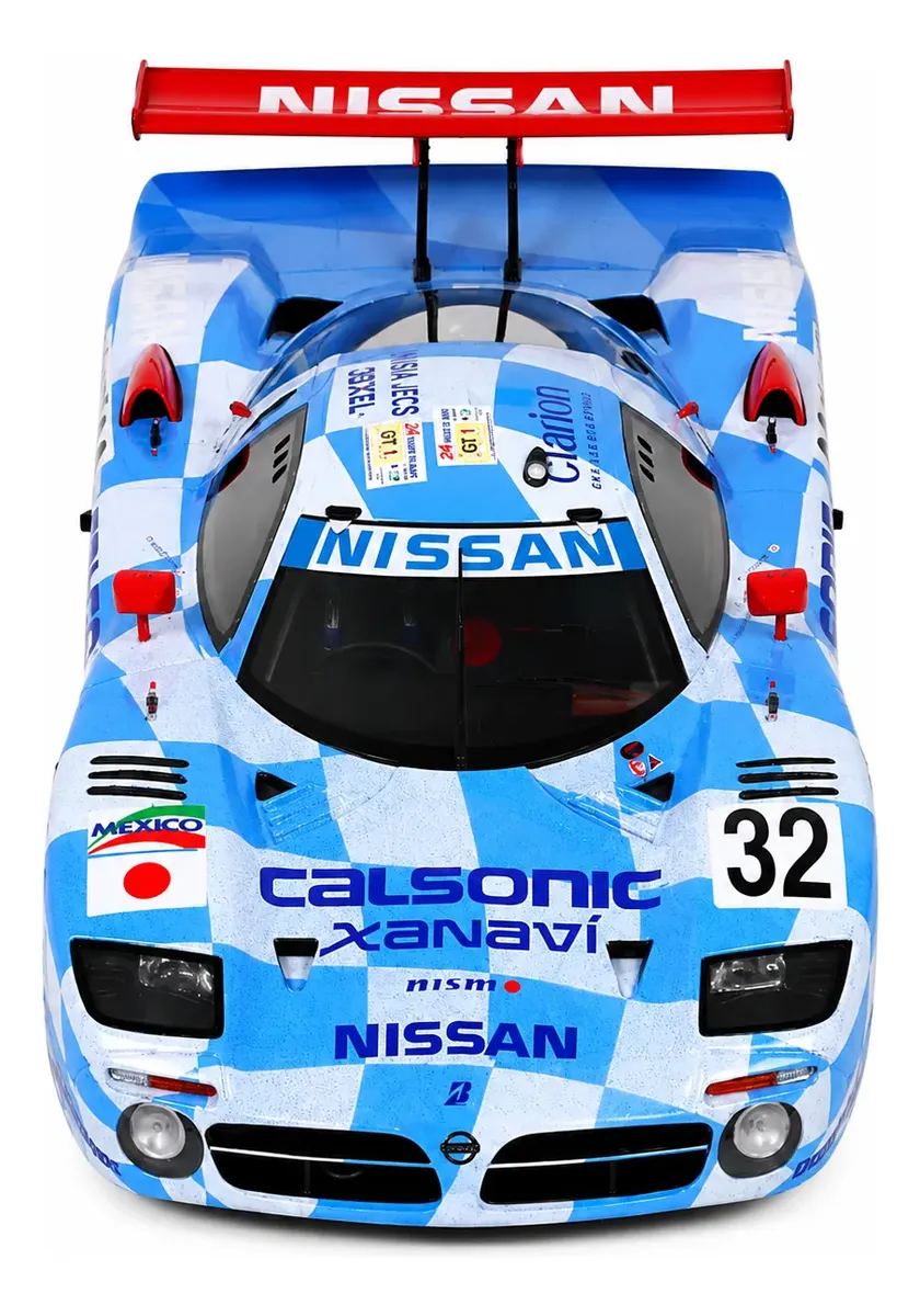 Miniatura Nissan R390 GT1 1998 24h de Le Mans 1:18 Gt Spirit