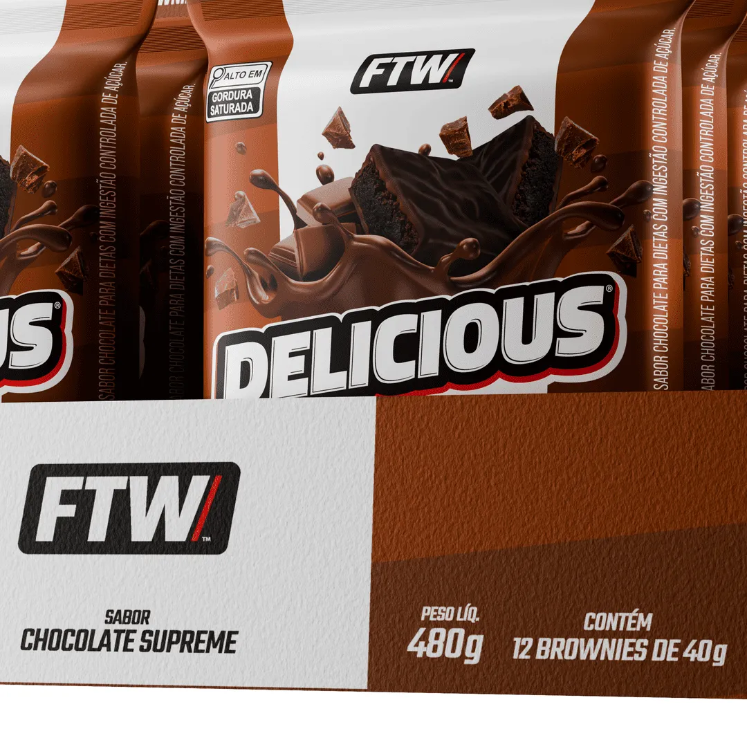 SNACK PROTEICO DELICIOUS BROWINE - Natural Zone