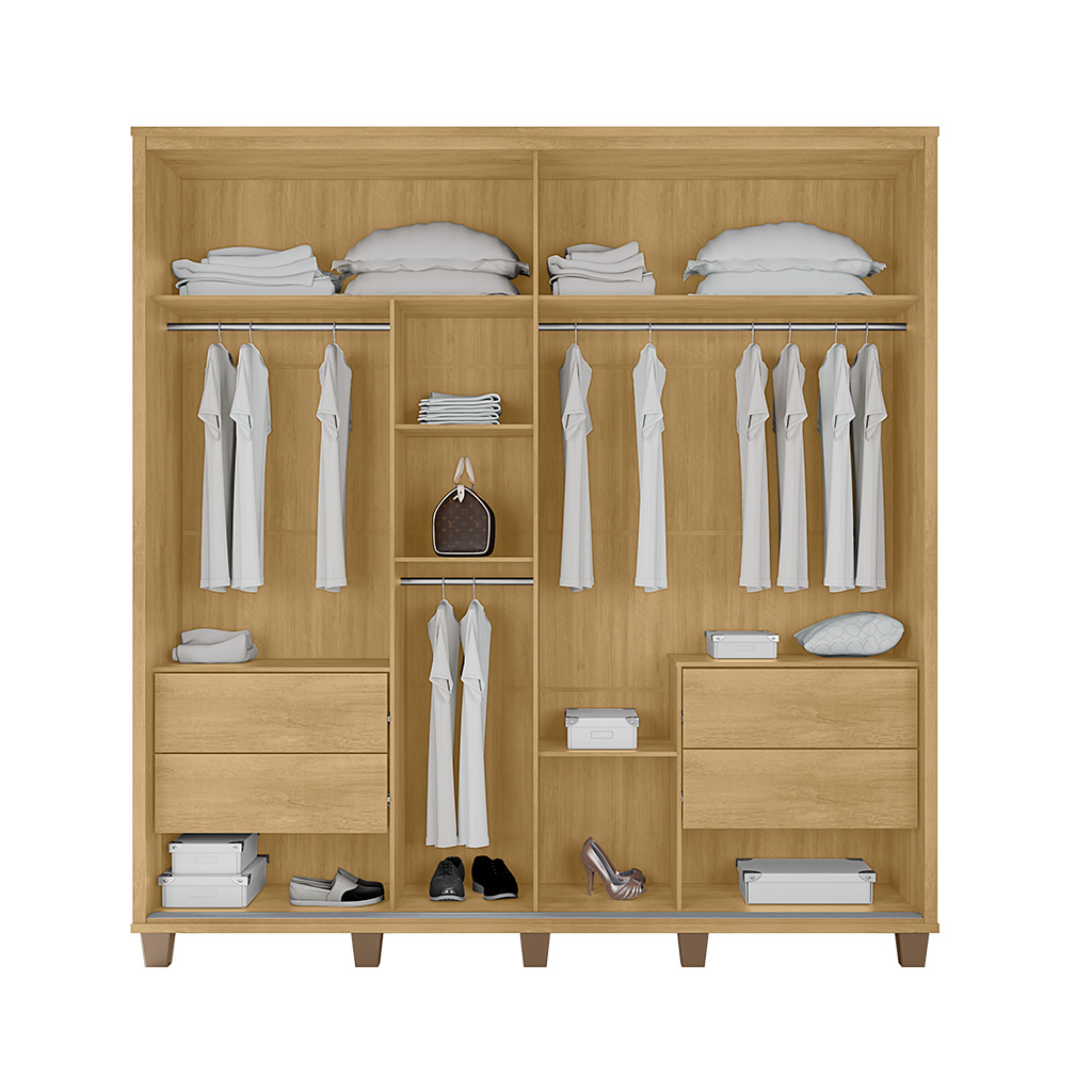 Roupeiro Monte Carlo - 2PTS S/Espelho - CASA FORNER