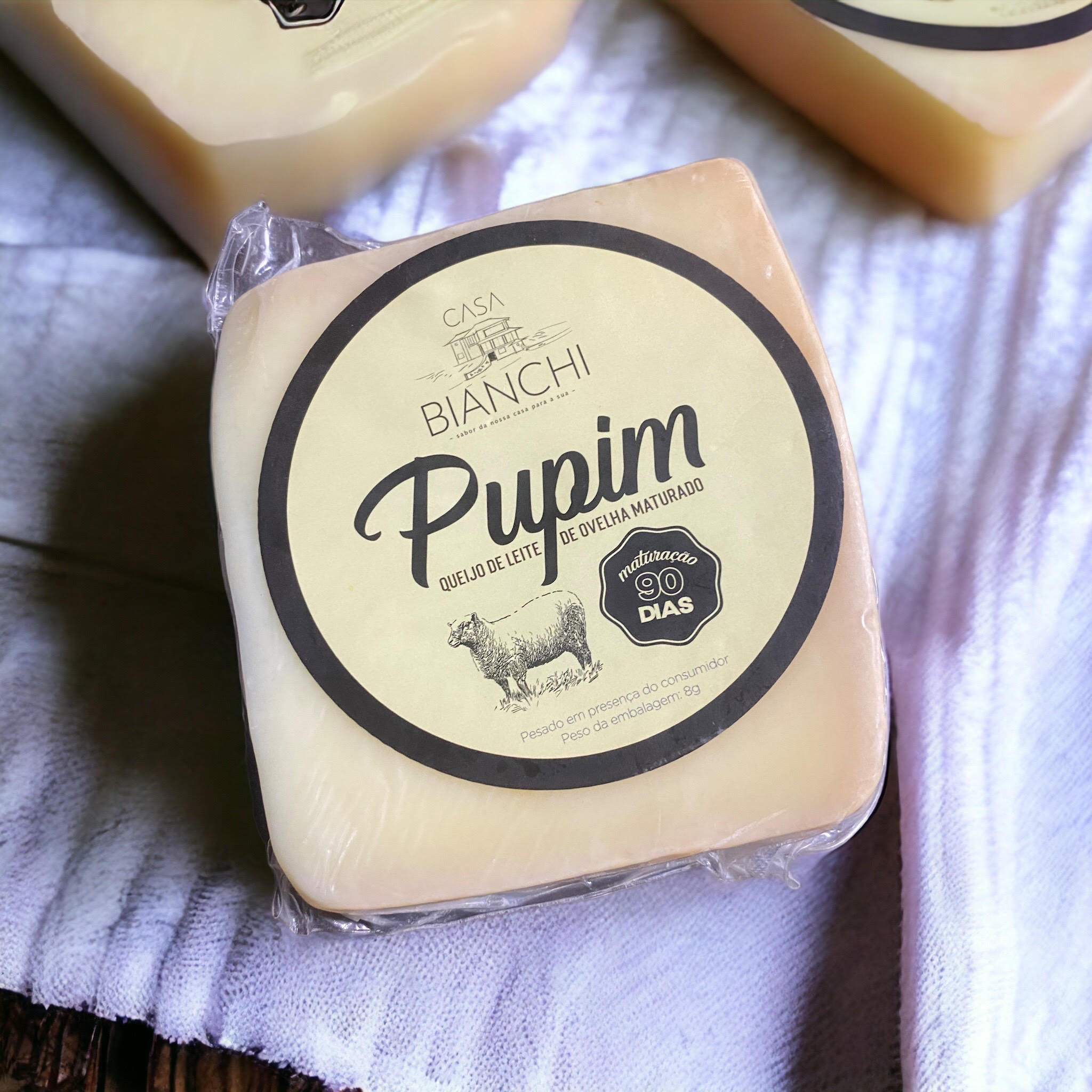 Queijo Artesanal Pupim – Leite de Ovelha