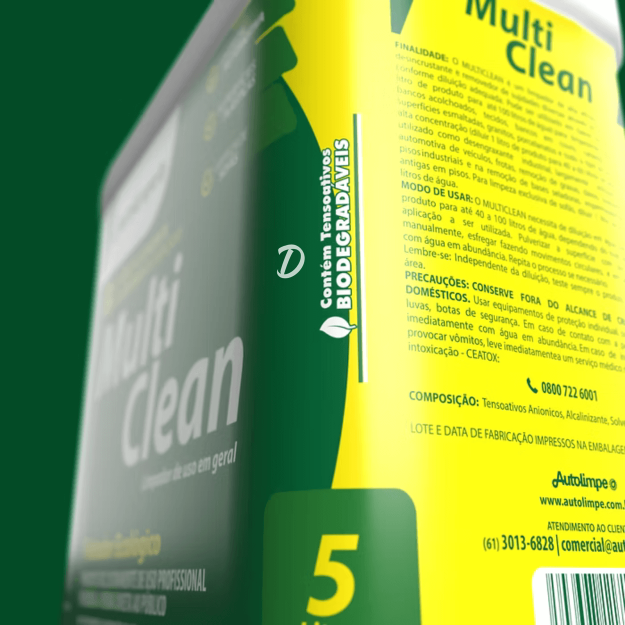 MULTICLEAN -MULTIUSO 1 LITRO - DiRocha | Tudo que seu carro precisa em ...