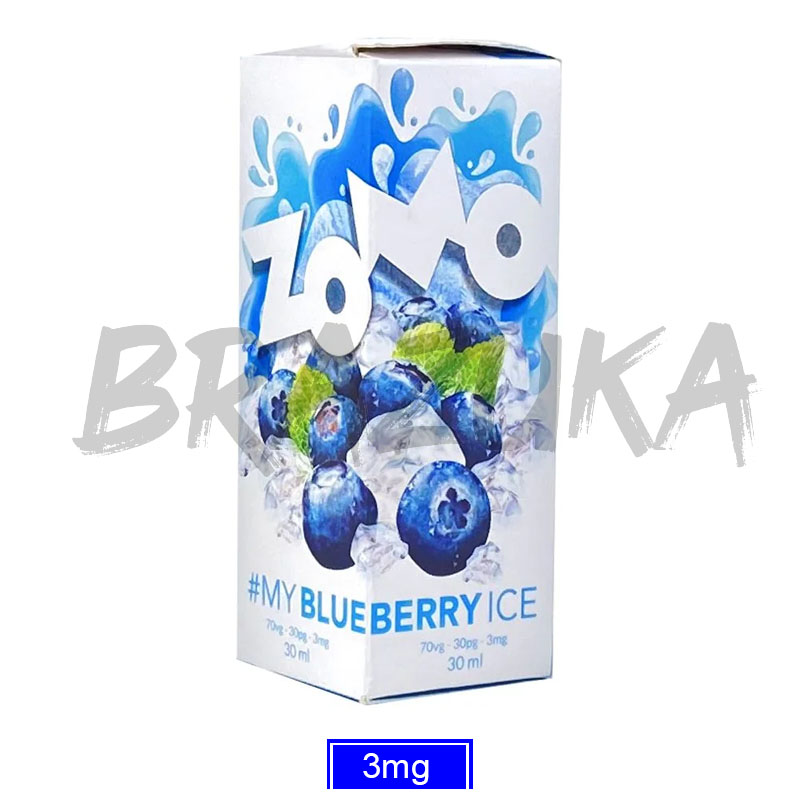 ZOMO ICE ML BLUEBERRY ICE MG Brazukapod Com