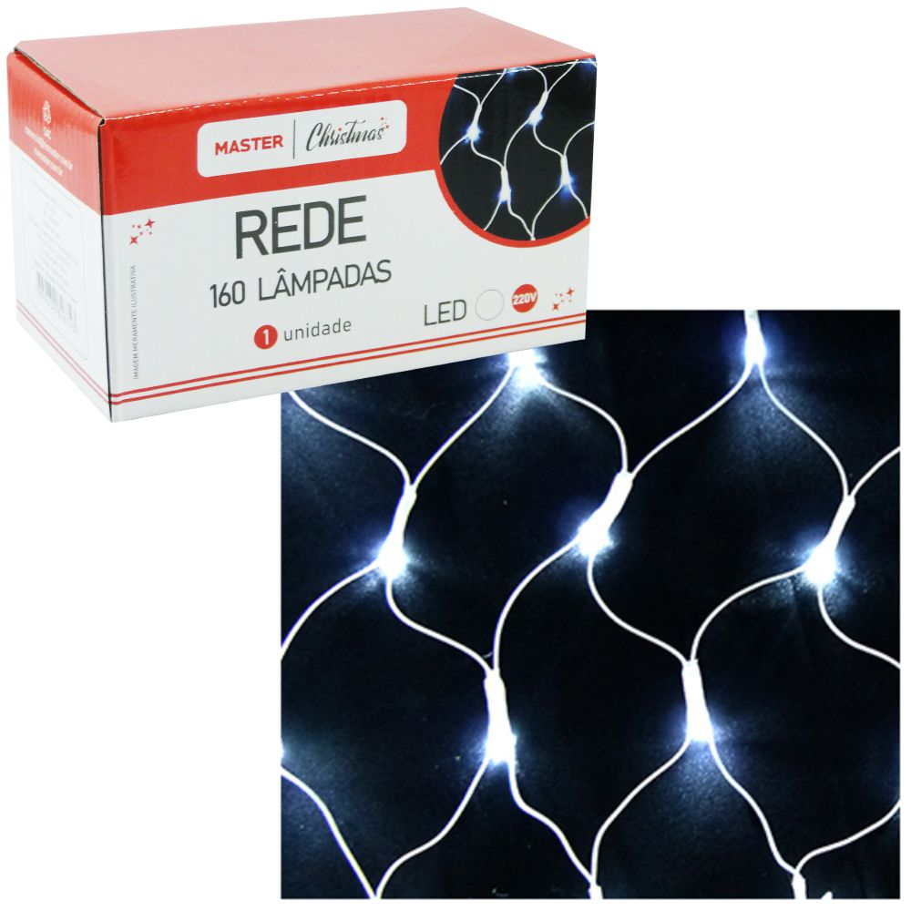 PISCA PISCA 100 LEDS BRANCO FRIO SUPER LED 360 127V 9M 8 FUNCOES FIO  TRANSPARENTE - KL Store Casa & Presentes