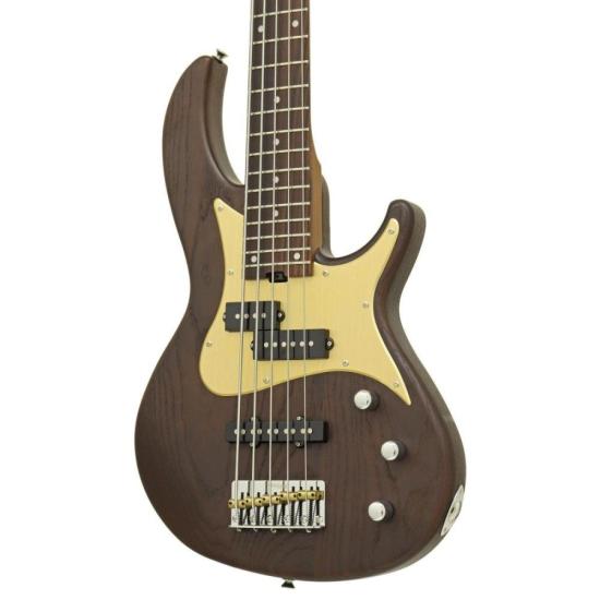 Contrabaixo Aria Pro II 313BB/5 Detroit 5 Cordas Bourbon Barrel Tons