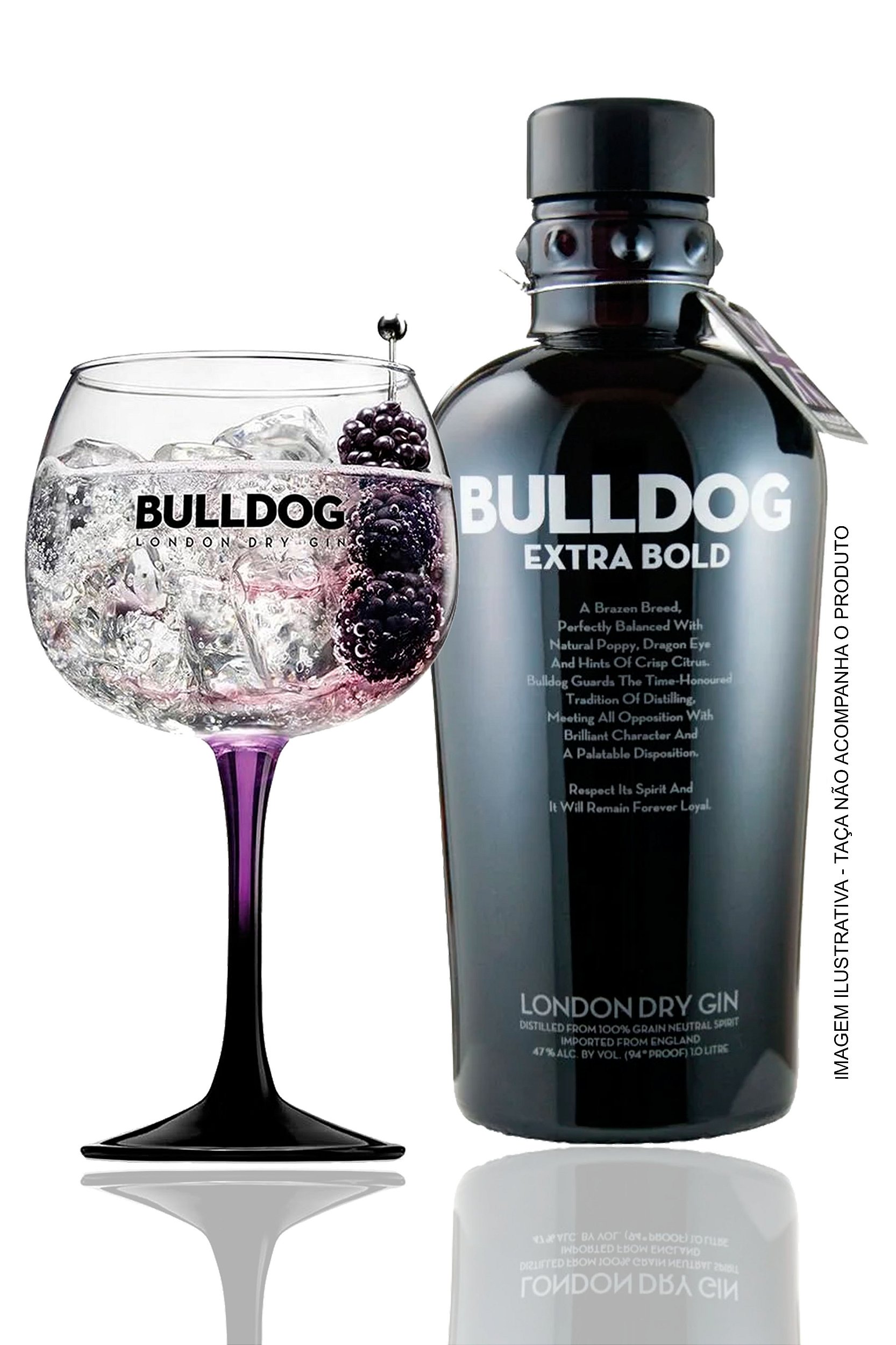 Gin Bulldog London Dry Gin - 750ml - Perffect Gin