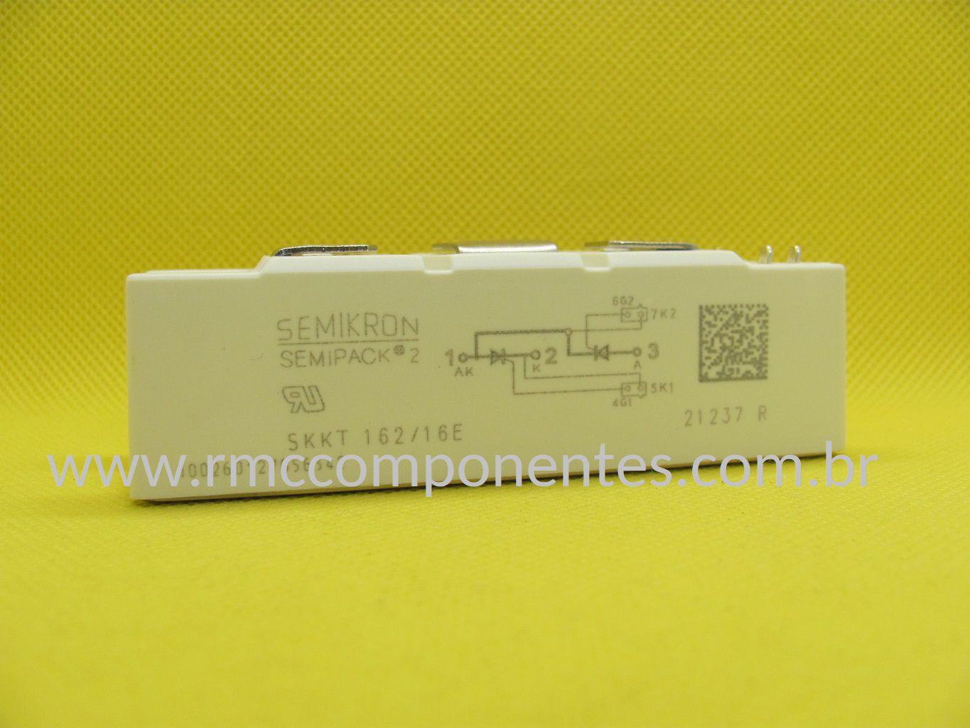 thumbnail image 2 of Semikron SKKT162/16E SKKT16216E IGBT Module, New In Box, Chipsgate 2 of 4