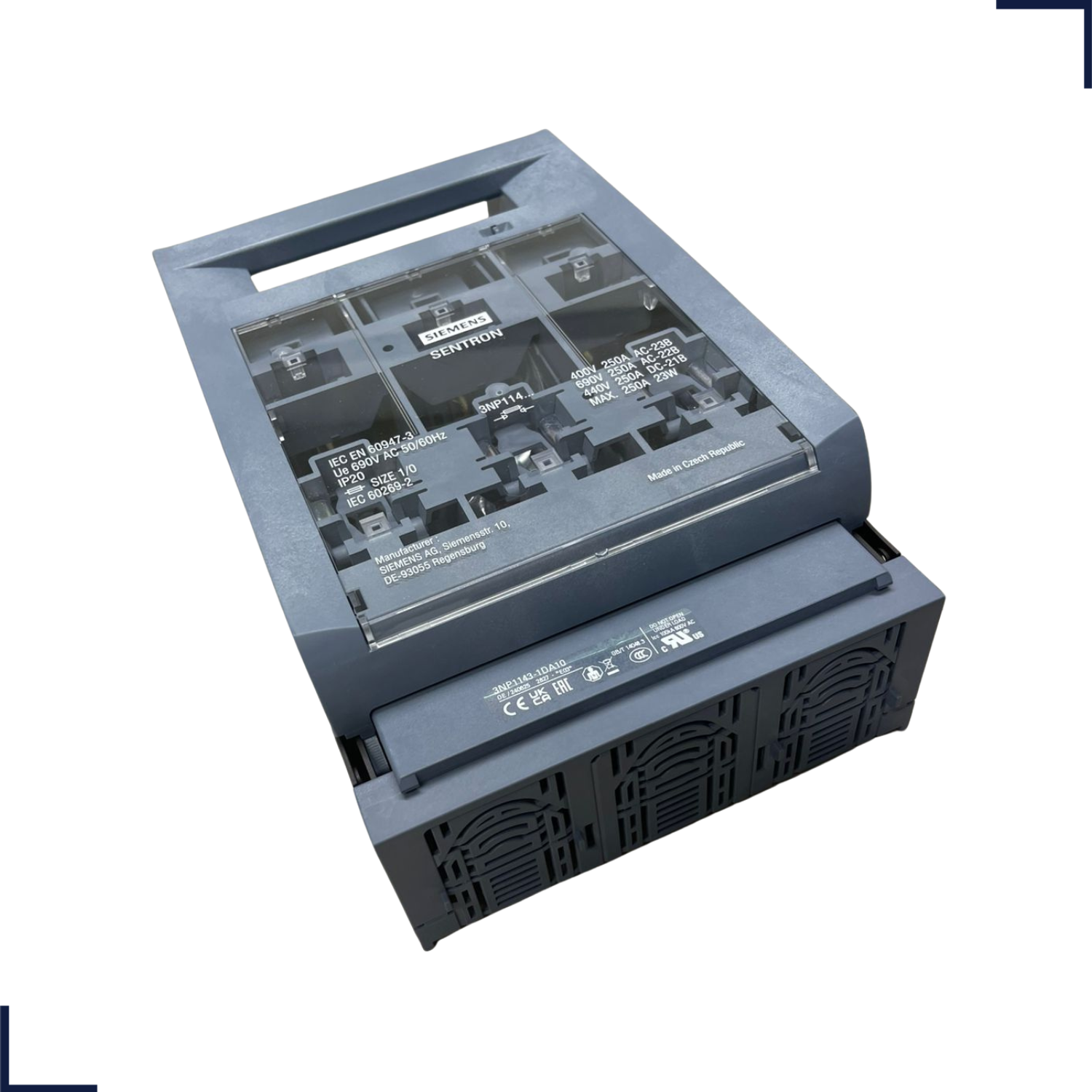Chave Seccionadora Fusível 3p 250A 3NP11431DA10 - Siemens - Lumina