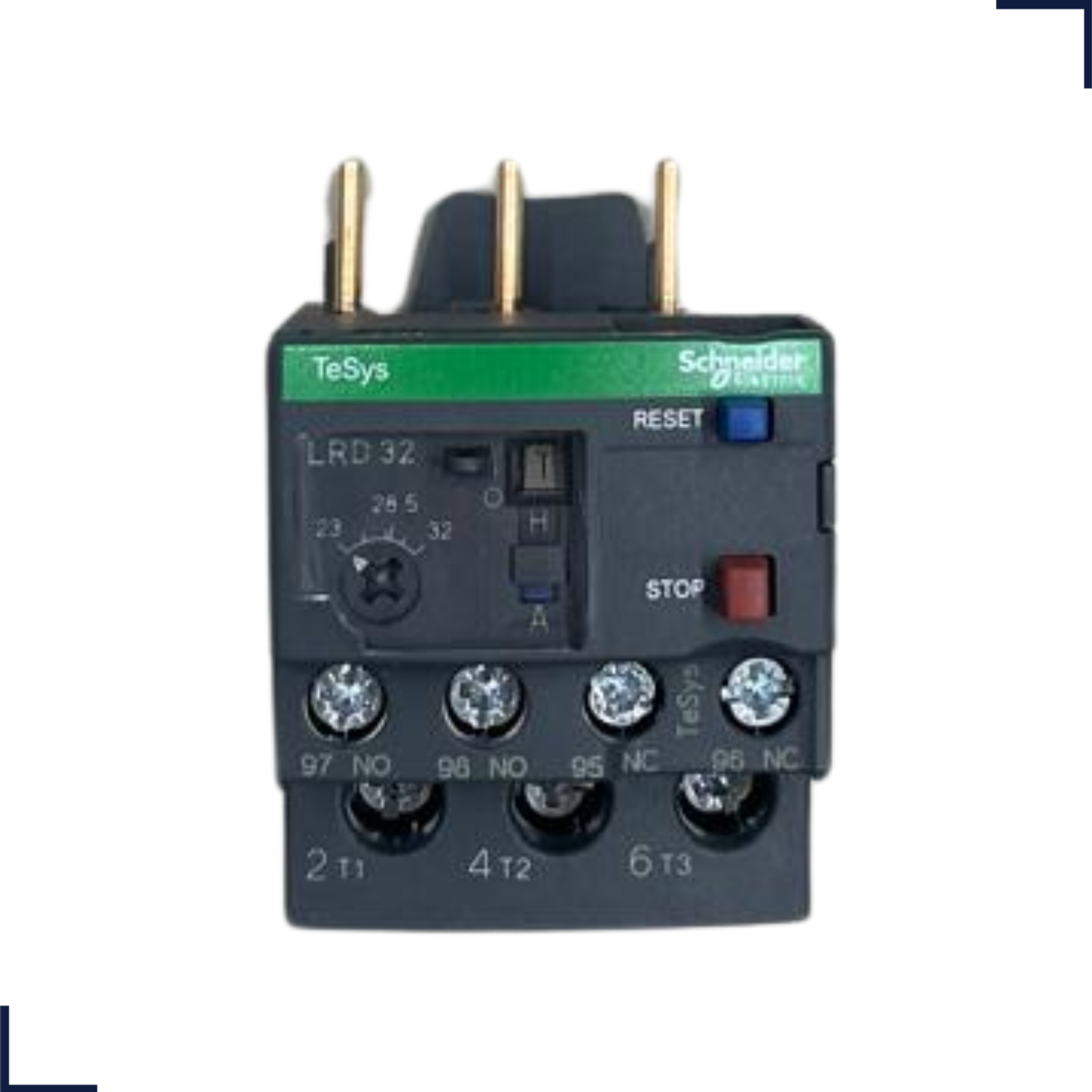 Relé Térmico Tesys Deca 23-32A 1NA+1NF LRD32 - SCHNEIDER - Lumina