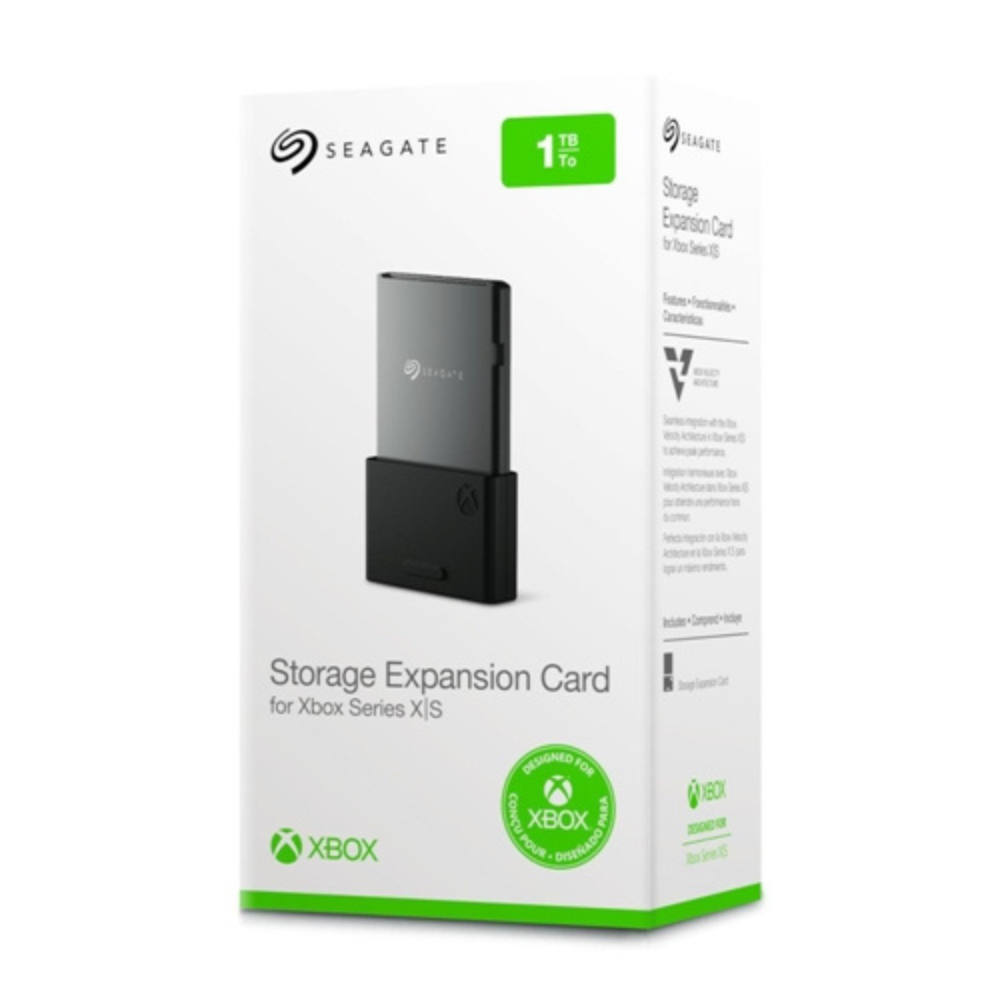 Disco Sólido Interno Seagate Xbox Series S e Series X 1TB Preto 