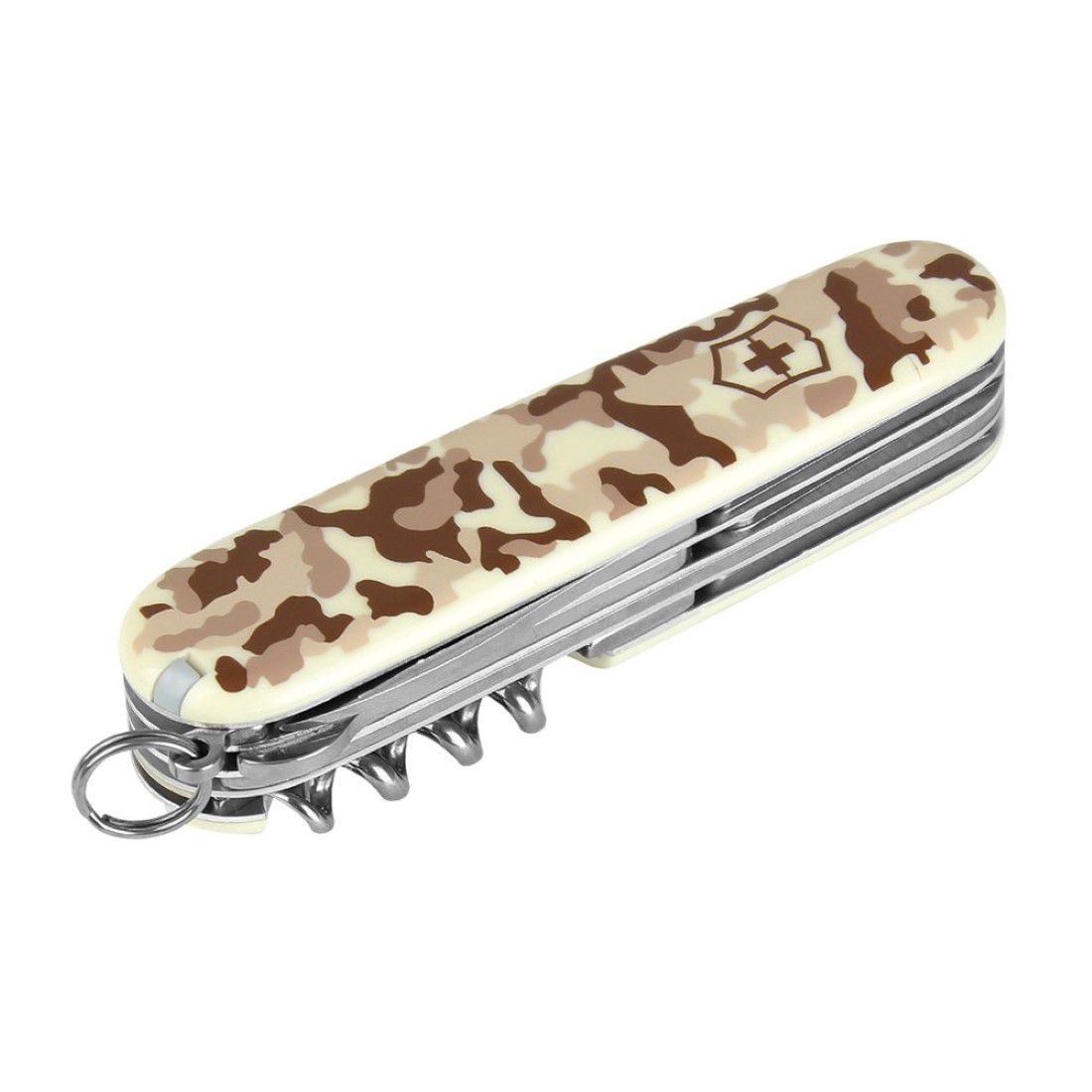 Canivete Suíço Huntsman Funções Desert Camuflado Victorinox Dispropil Tiro Esportivo