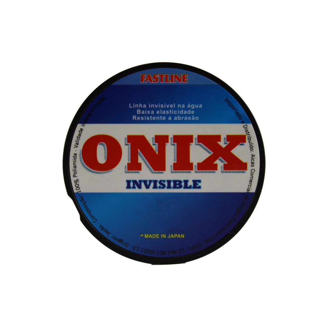 Linha Monofilamento Onix Invisible Azul 350m - Fastline