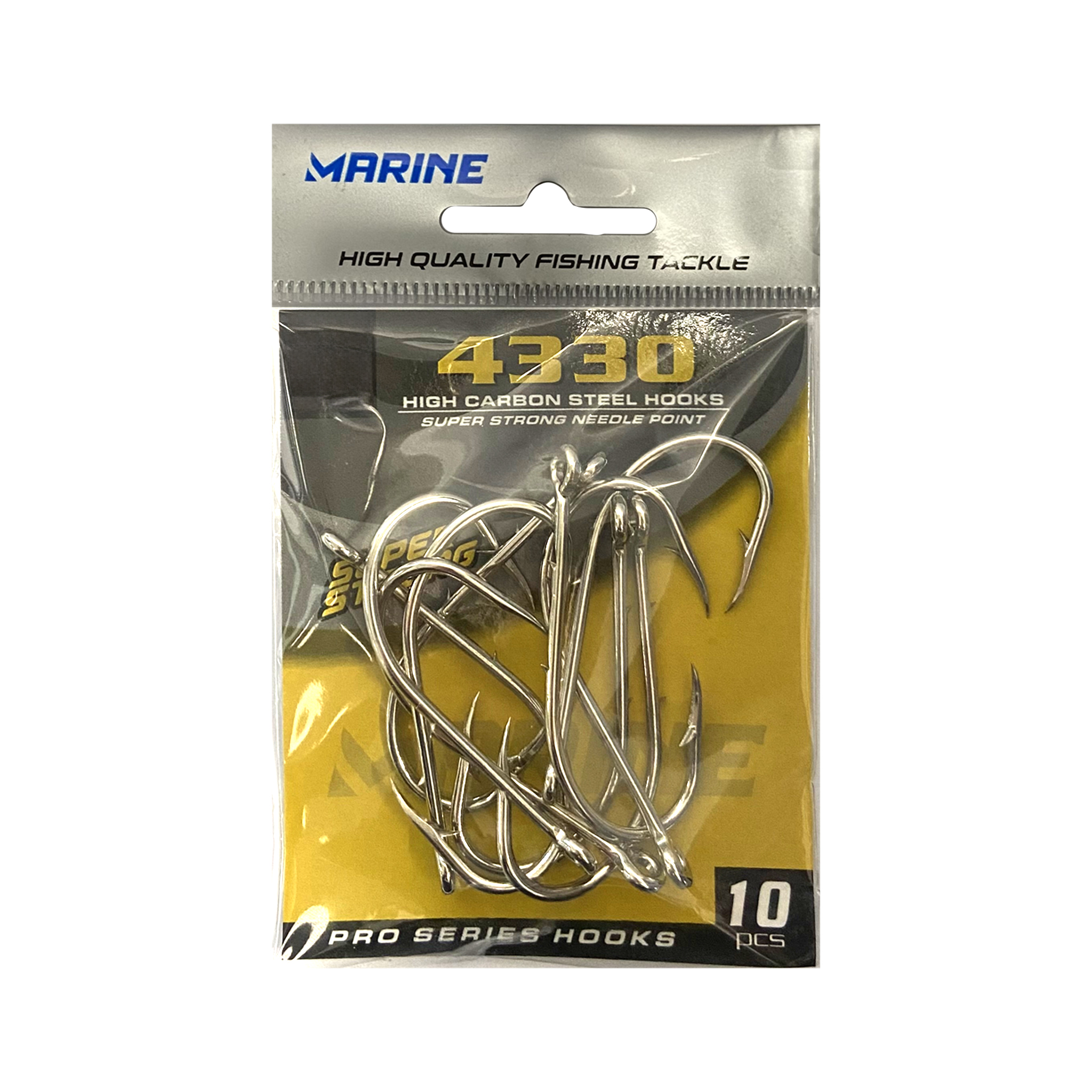 Anzol 4330 Super Strong Com Fisga - Marine Sports - Dispropil
