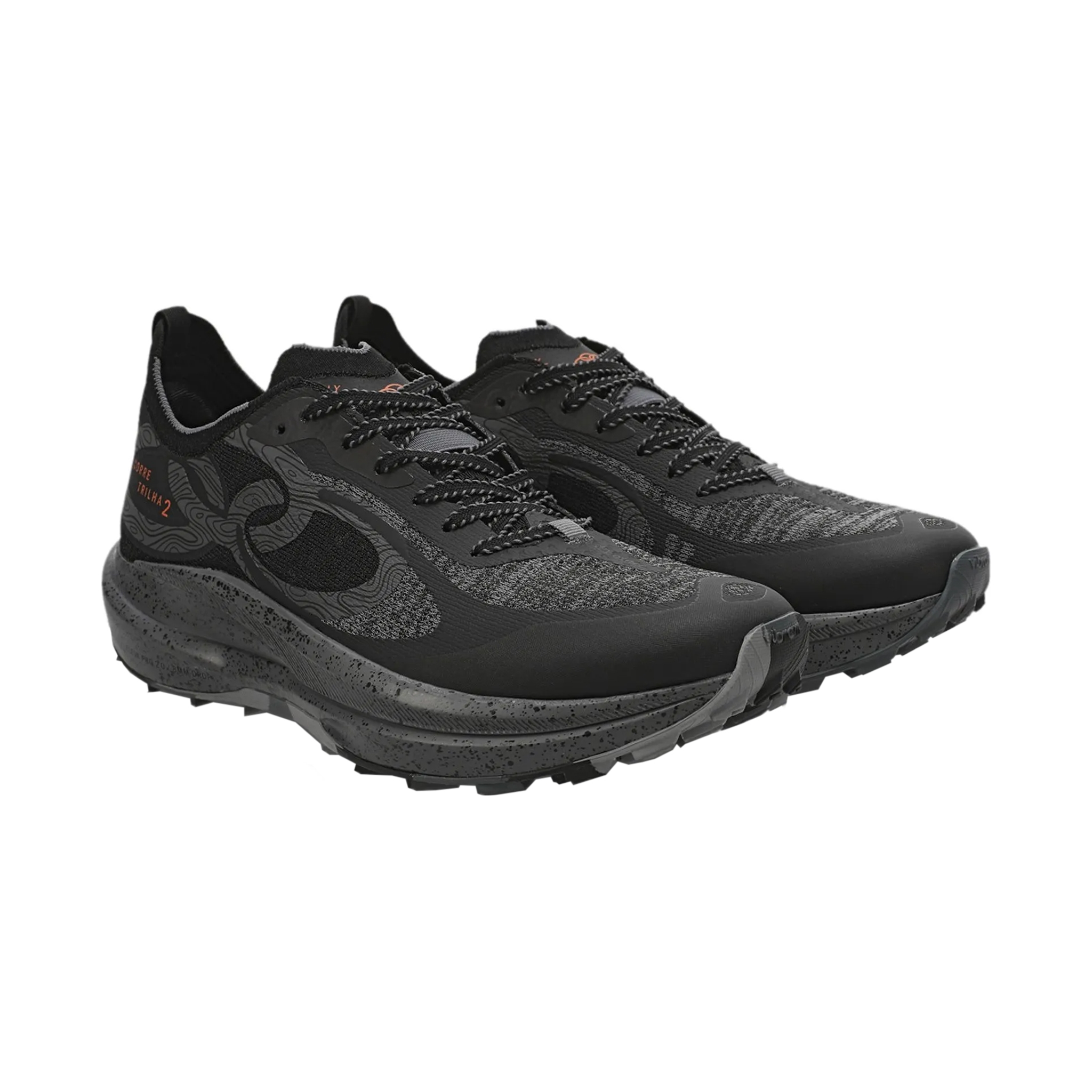 Tenis Unissex Corre Trilha 2 Preto/Cinza - Olympikus - Dispropil