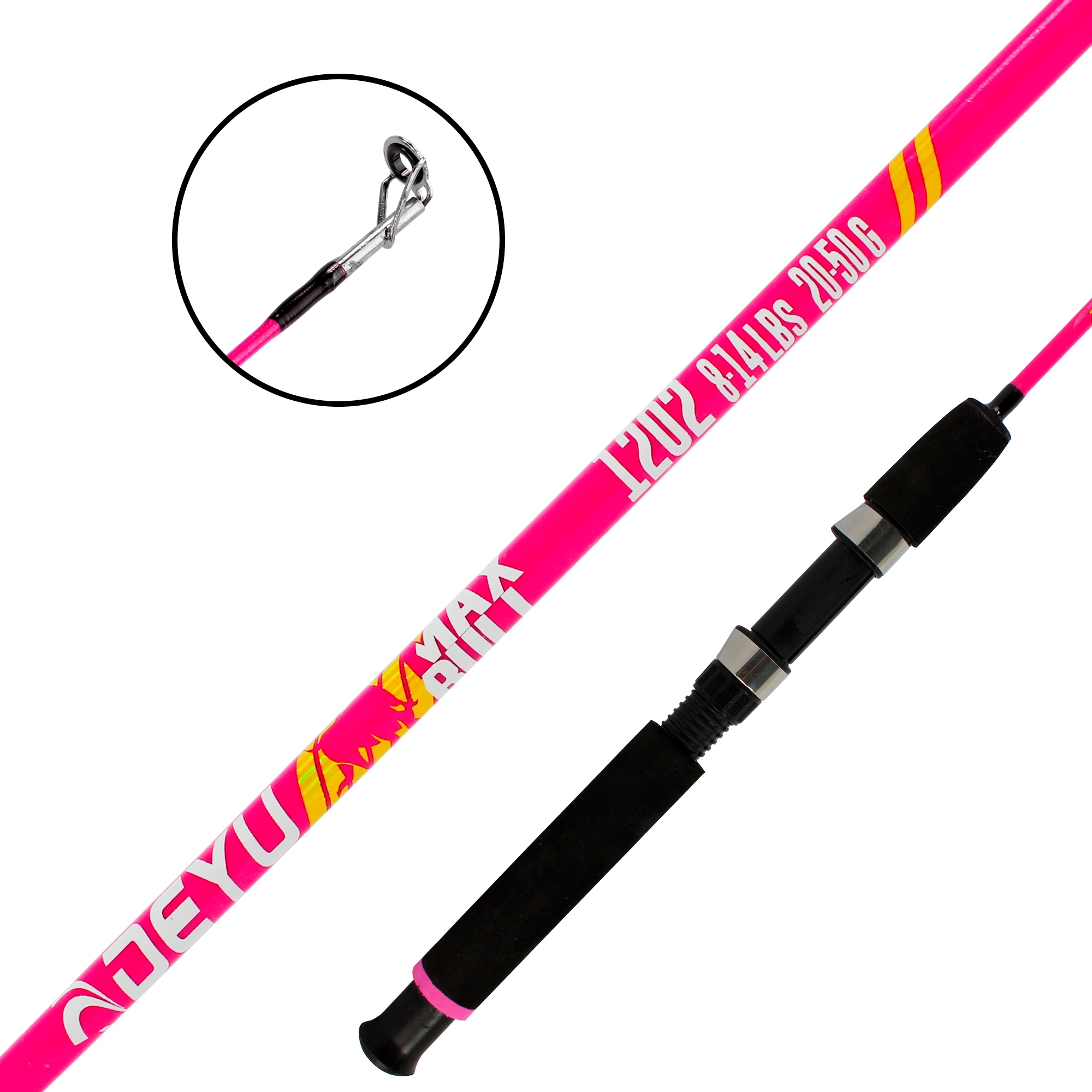 Kit Molinete Fight 200 Dourado + Vara 1,20m 8-14Lbs 2p Rosa - Deyu - Dispropil: Tiro Esportivo, Pesca, Camping e Utilidades!