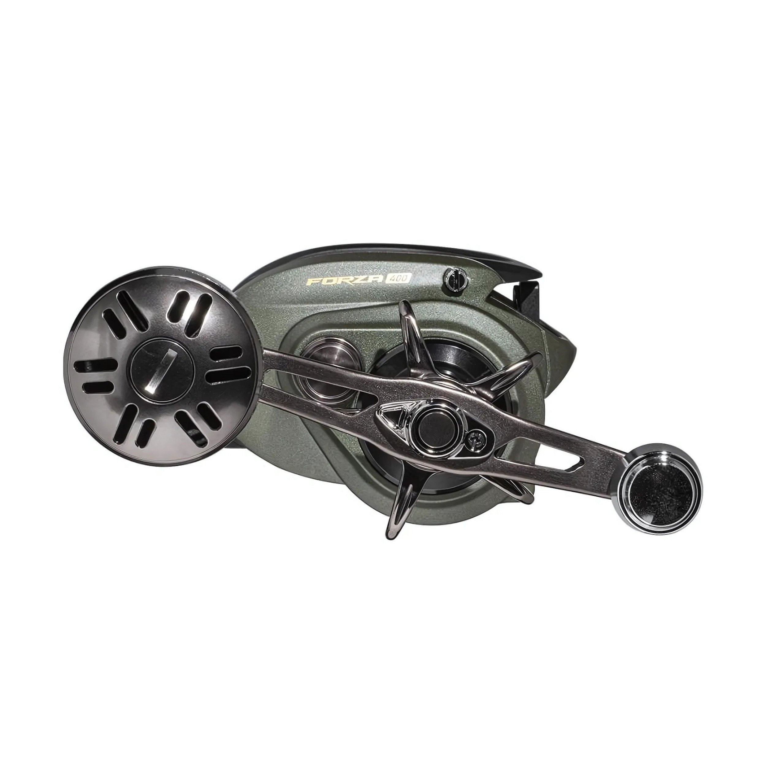 Carretilha Forza GTS 400 Alumínio 6 + 1BB Rolamentos Verde