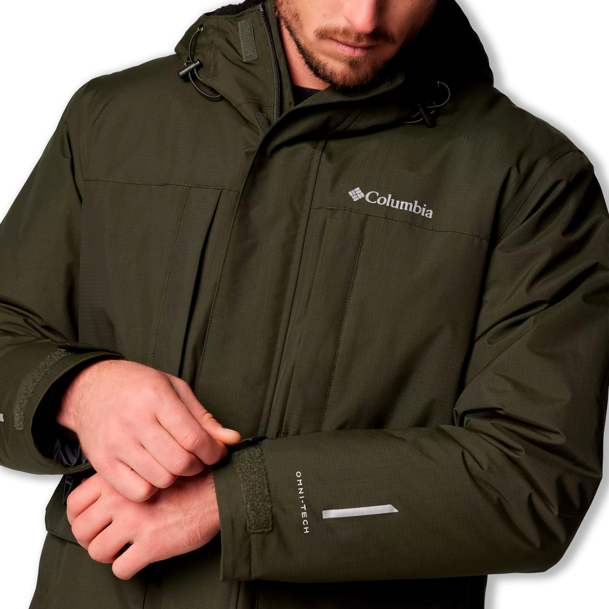Jaqueta Masculina Landroamer™ Sherpa Lined Greenscape - Columbia