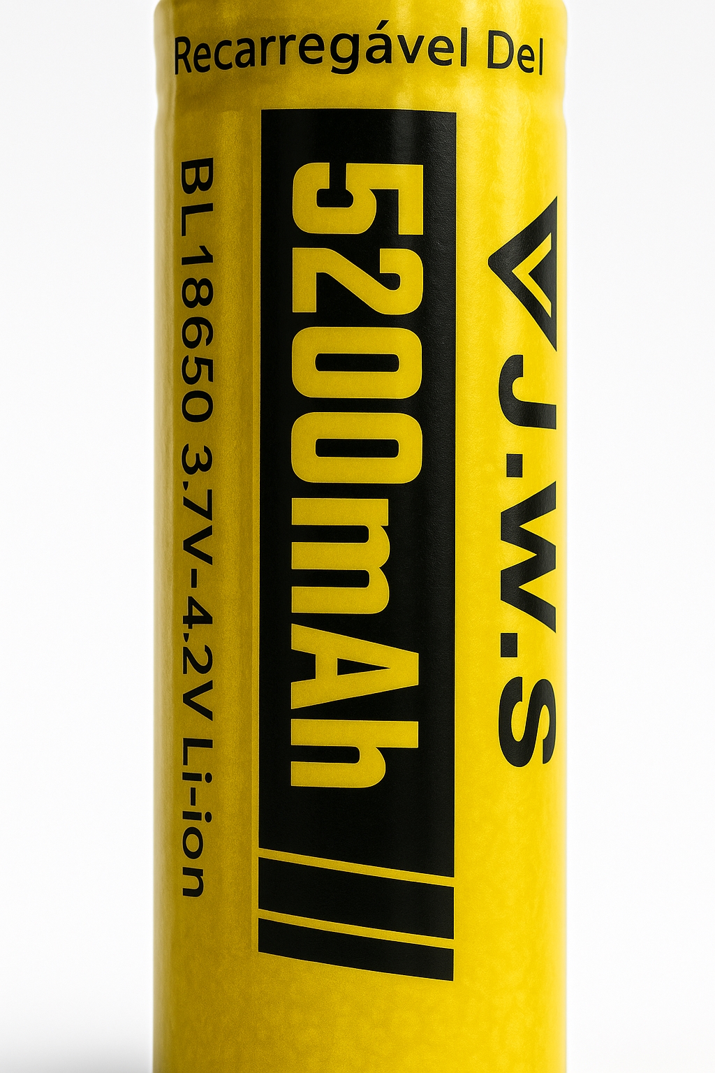Bateria Recarregável 18650 3.7v-4.2v 5200 mAh - Jws - Dispropil