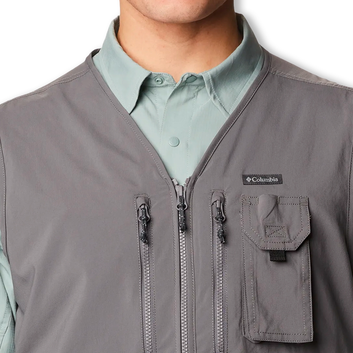 Colete Masculino Silver Ridge™ Utility Vest City Grey - Columbia