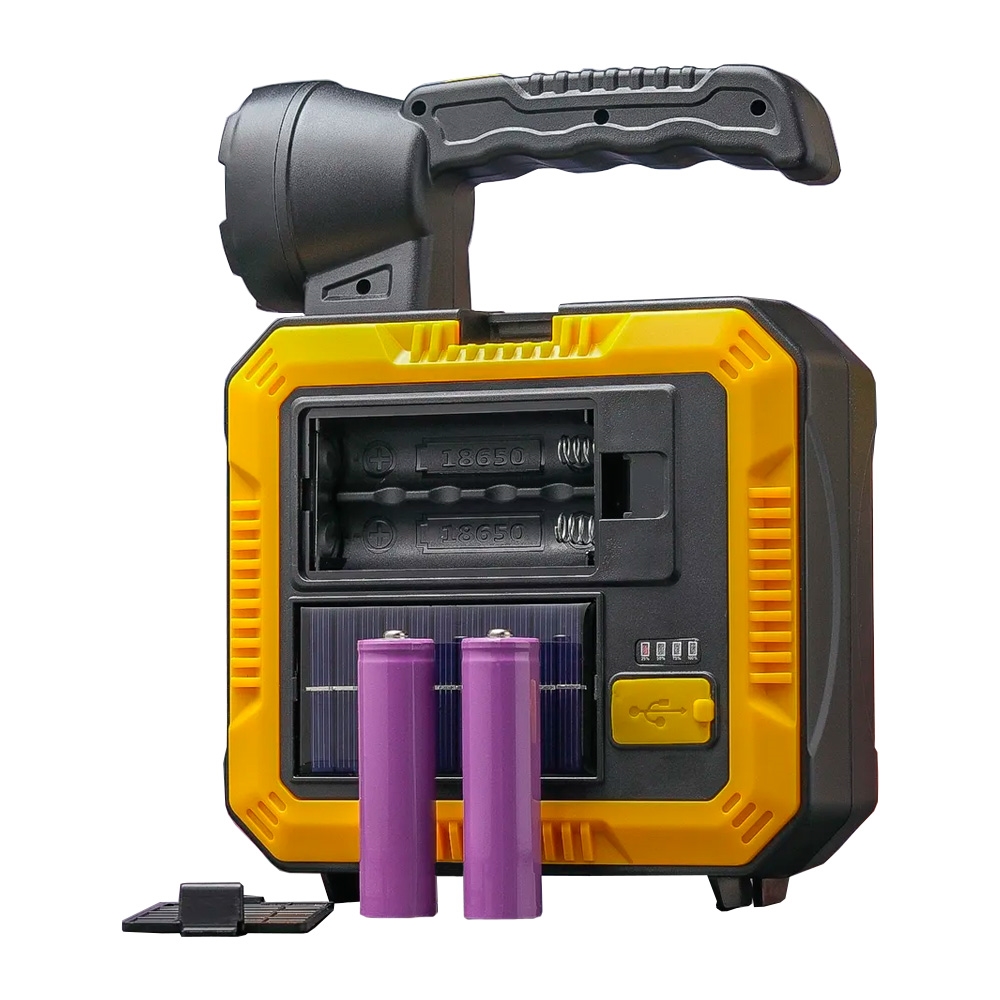 Lanterna Holofote Portátil Solar Kit Ferramenta BM-8546 - B-Max