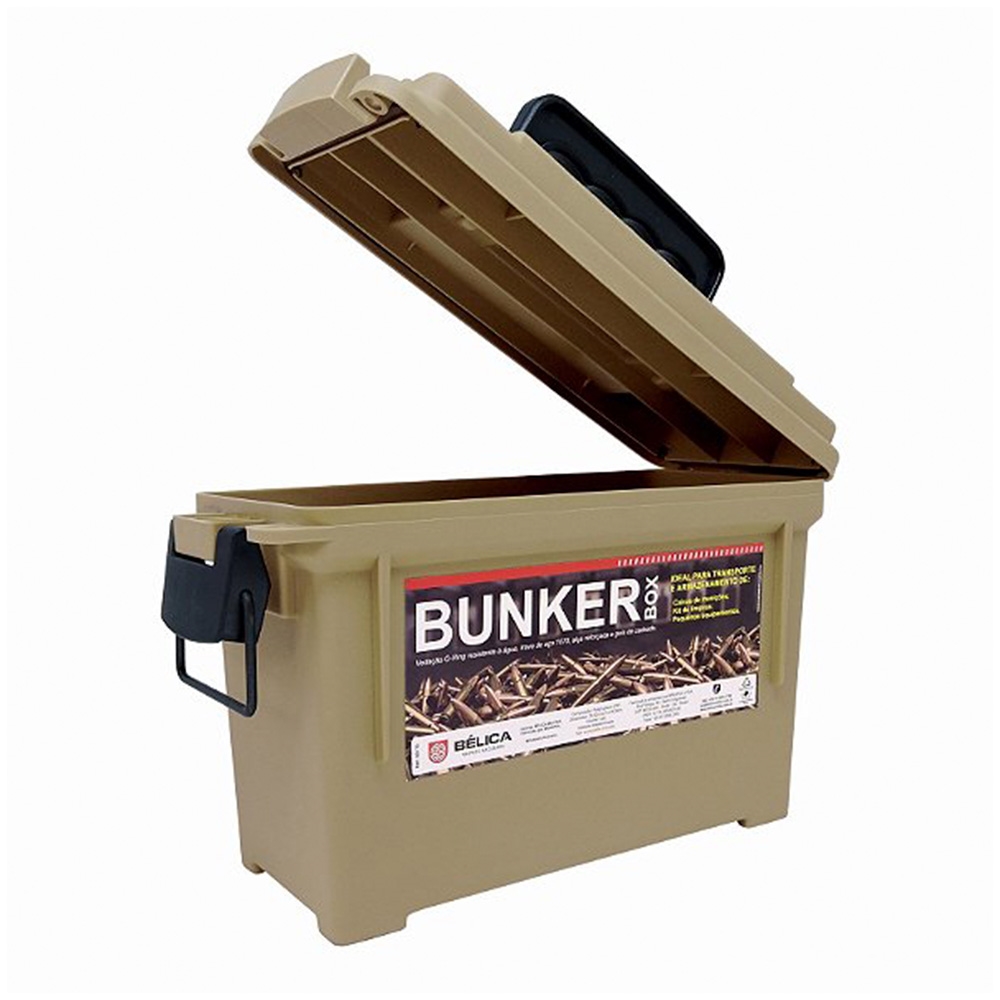 Caixa De Munição Bunker Box - Bélica - Dispropil: Tiro Esportivo, Pesca ...