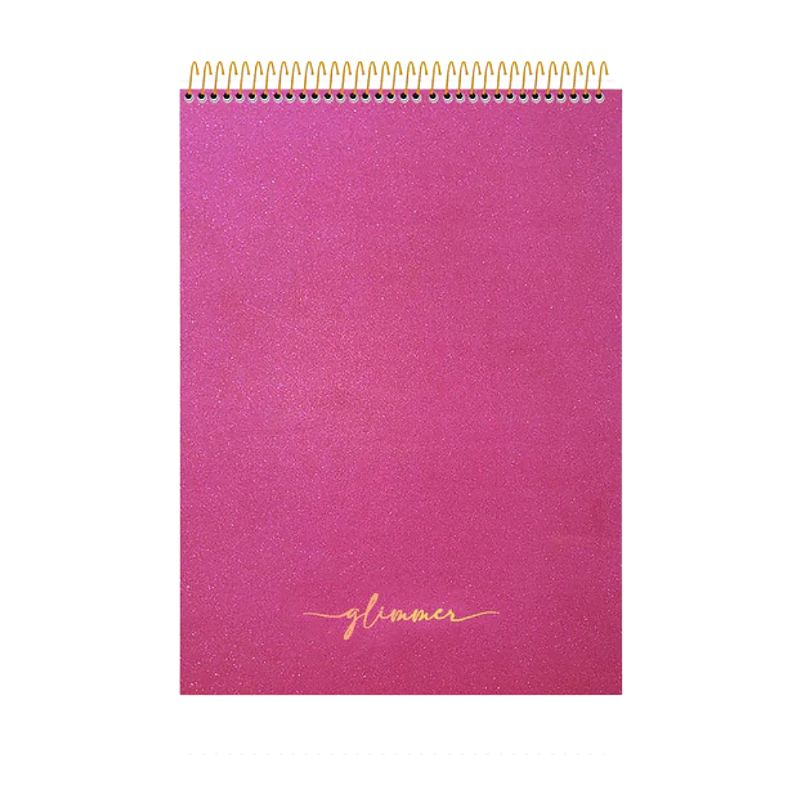 Caderno Vertical Espiral Glimmer 80 Fls - Organização e Elegância - Os ...