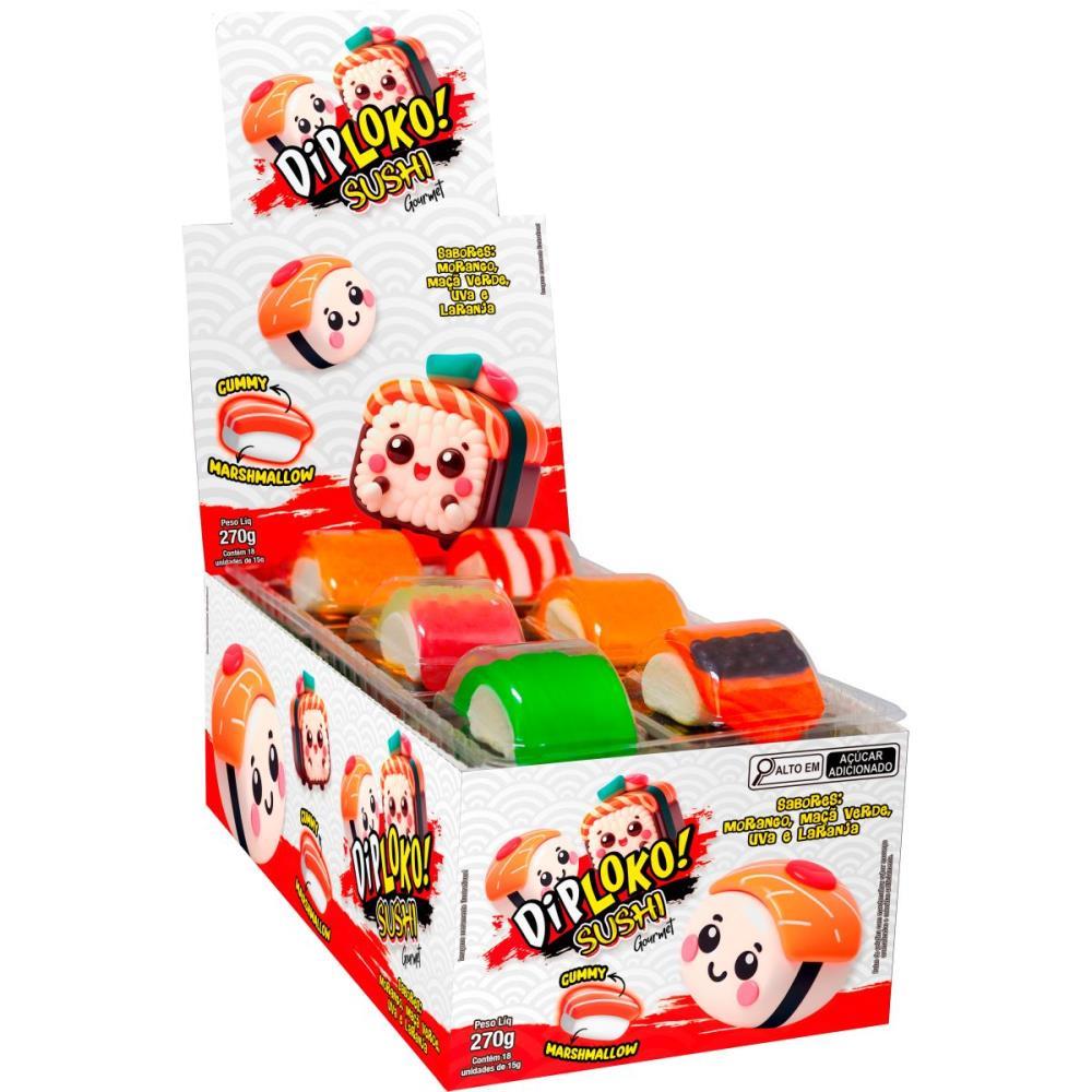 Doce sushi - danilla foods (dp.c/18) - Papelaria Toledo