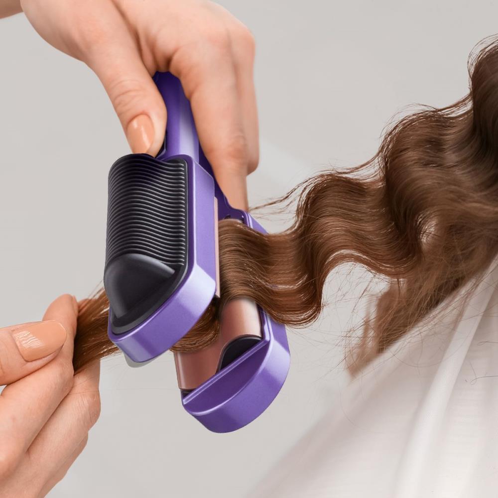 Escova de cabelo alisadora 2 em 1 liso e ondas bivolt 75w - multi (uni ...
