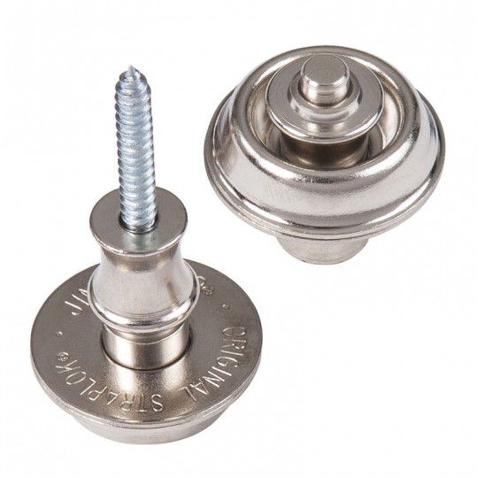 Strap Lock Dunlop Original Niquelado Sls1101n BHGuitar As Melhores