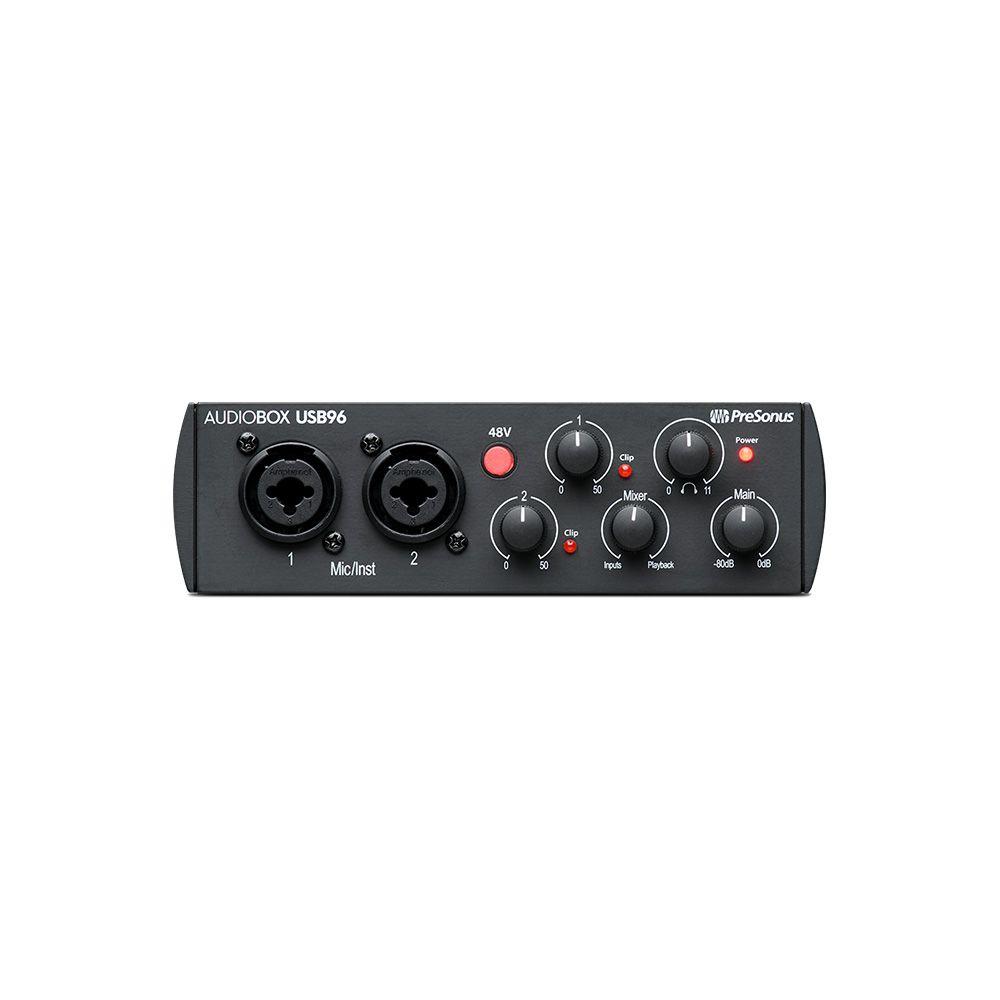 Kit Interface Áudio PreSonus AudioBox 96 25 Anos Studio UsbC - BHGuitar ...