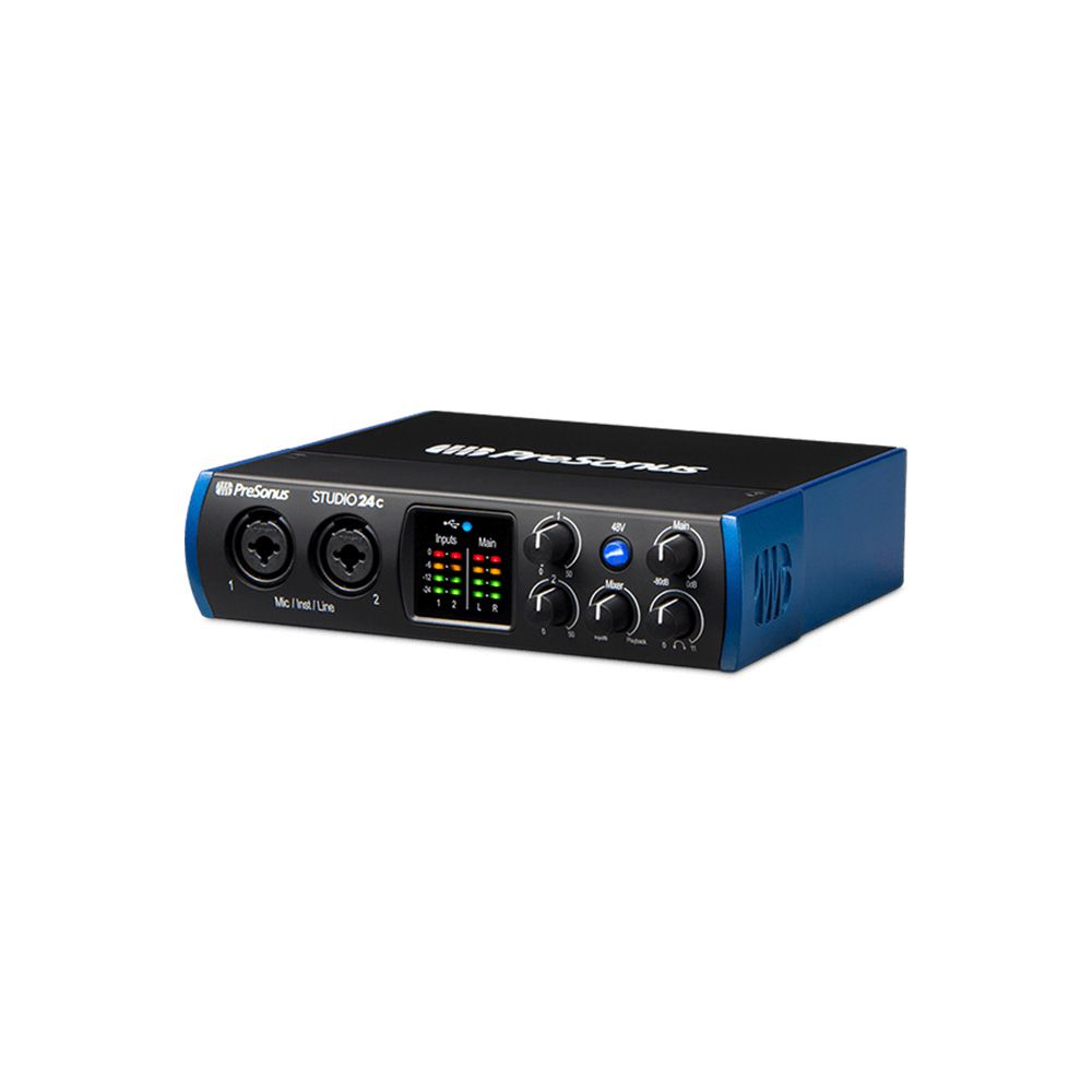 Interface De Áudio PreSonus Studio 24c 2 Entradas 2 Saídas - BHGuitar ...