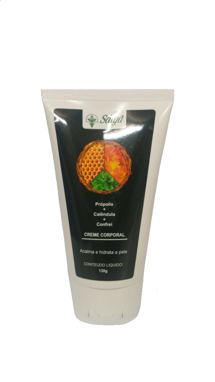Creme natural com Própolis Calêndula e Confrei - Novoextrato