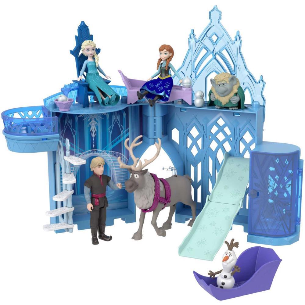 Boneca Disney Frozen Mini Palácio de Gelo com Elsa e Olaf - TK Shopping ...