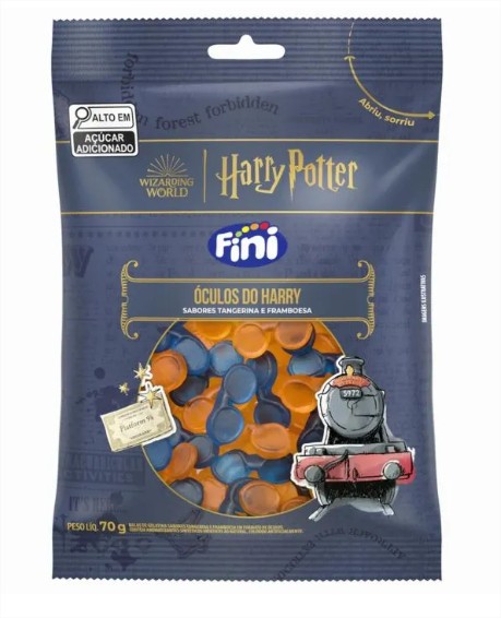 Balas Fini HARRY Potter óculos do HARRY Tangerina e Framboesa Pacote ...