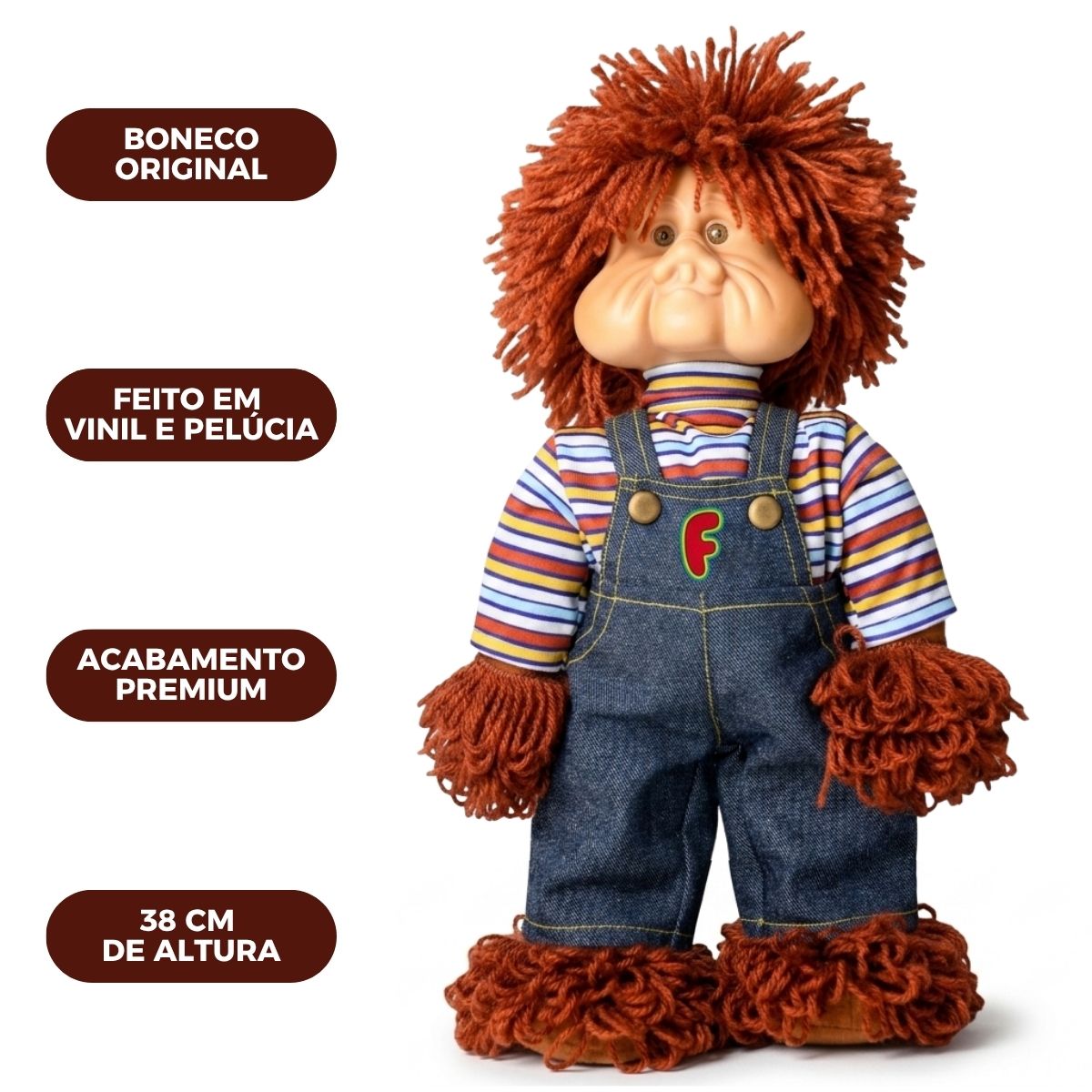 Boneco Fofão Original Carreta Furacão Lançamento - JoyToys Brinquedos