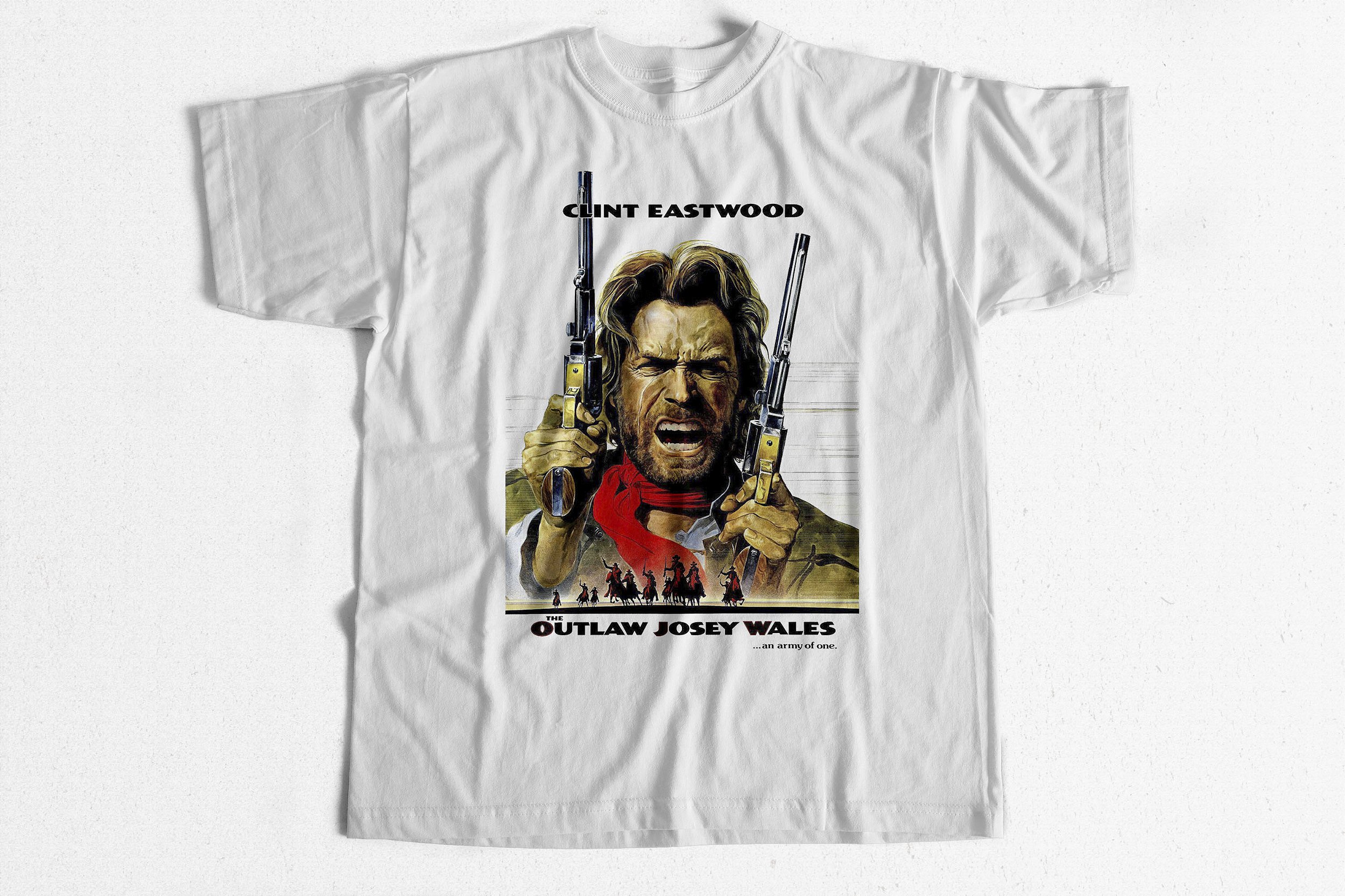 camiseta clint eastwood josey wales Cine Classicos Camisetas Camisetas Cinematograficas