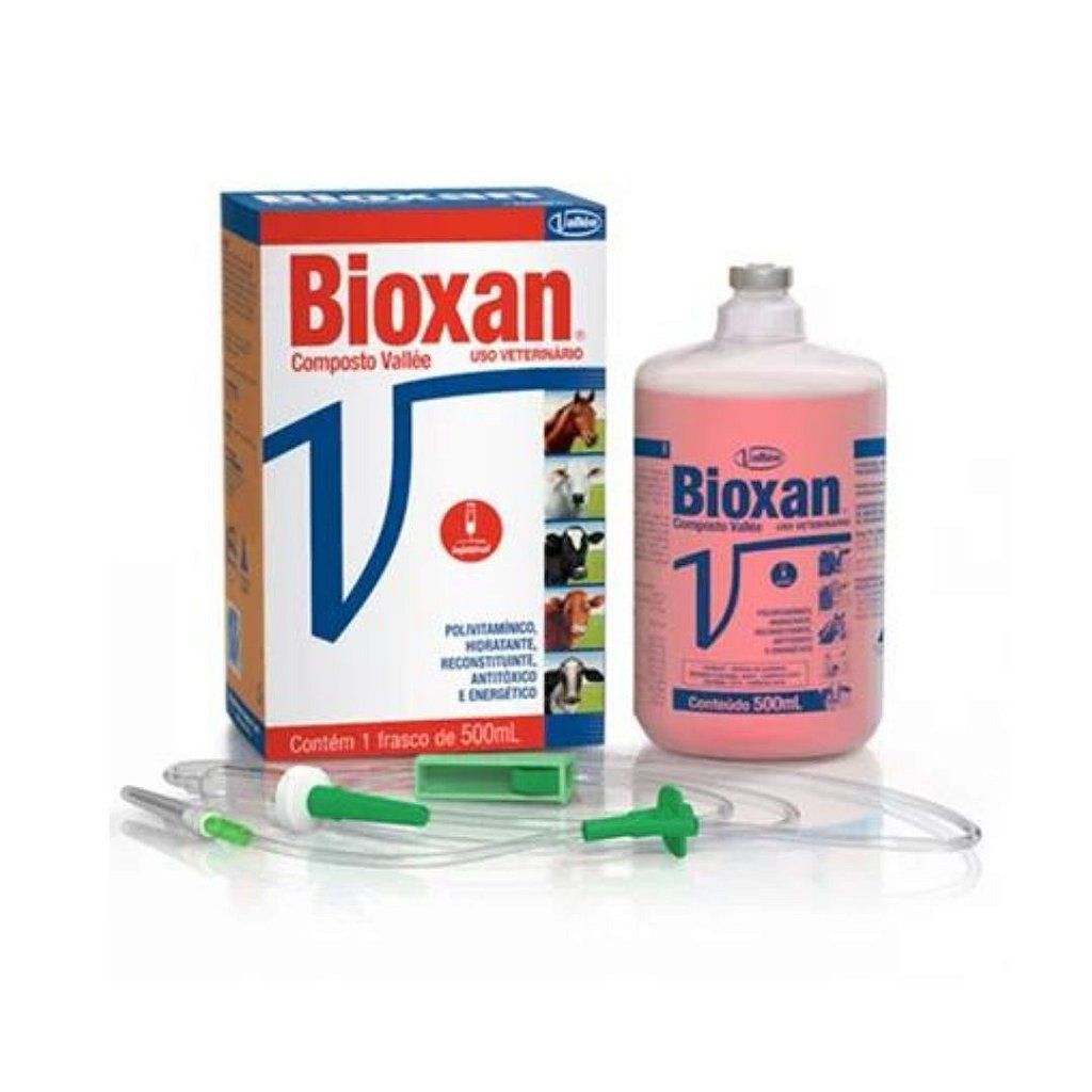 Bioxan Bioxan 500 mL - Vallée - Kajavet Farmácia Veterinária