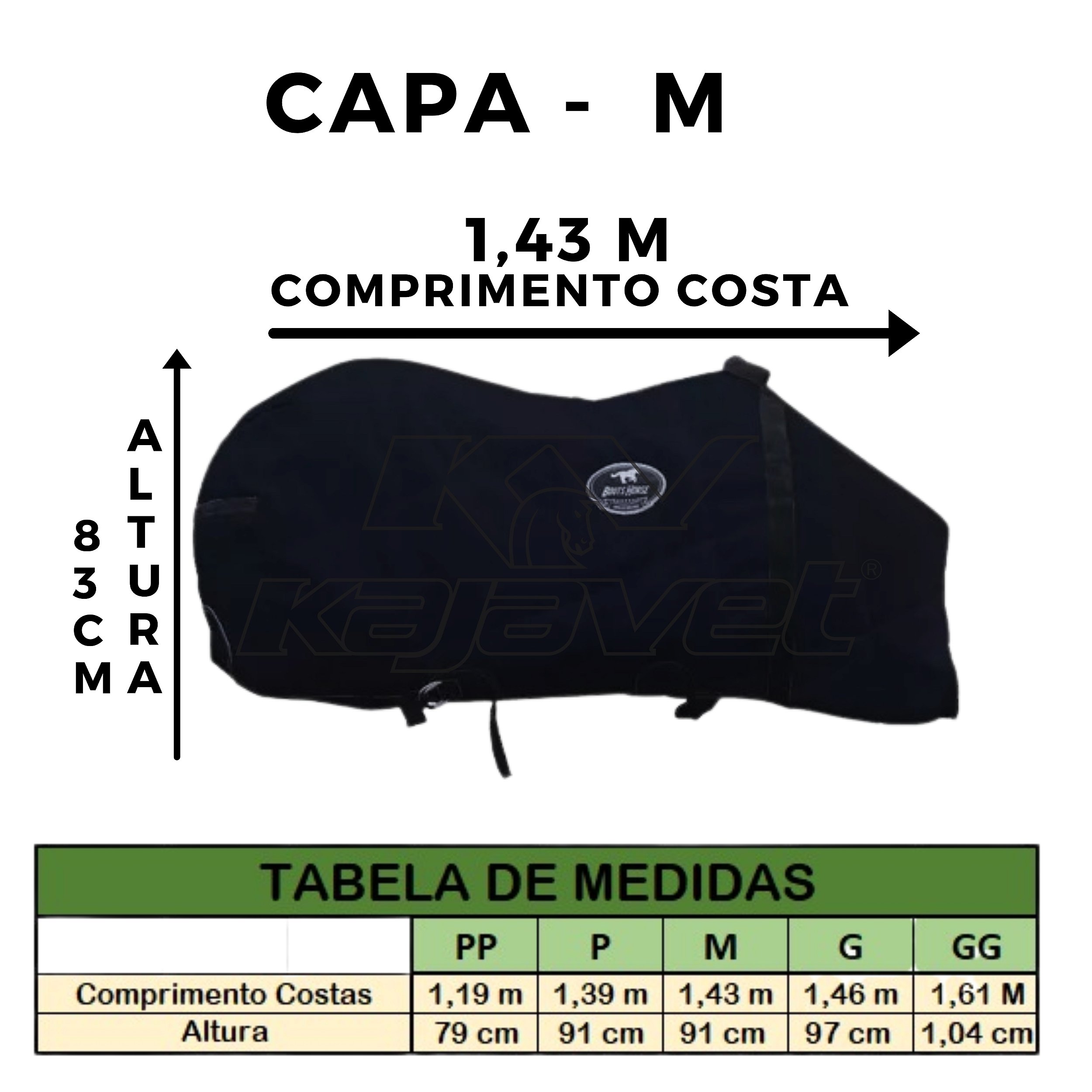 Capa De Frio Protetora Rosa Tamanho M - Boots Horse - Kajavet